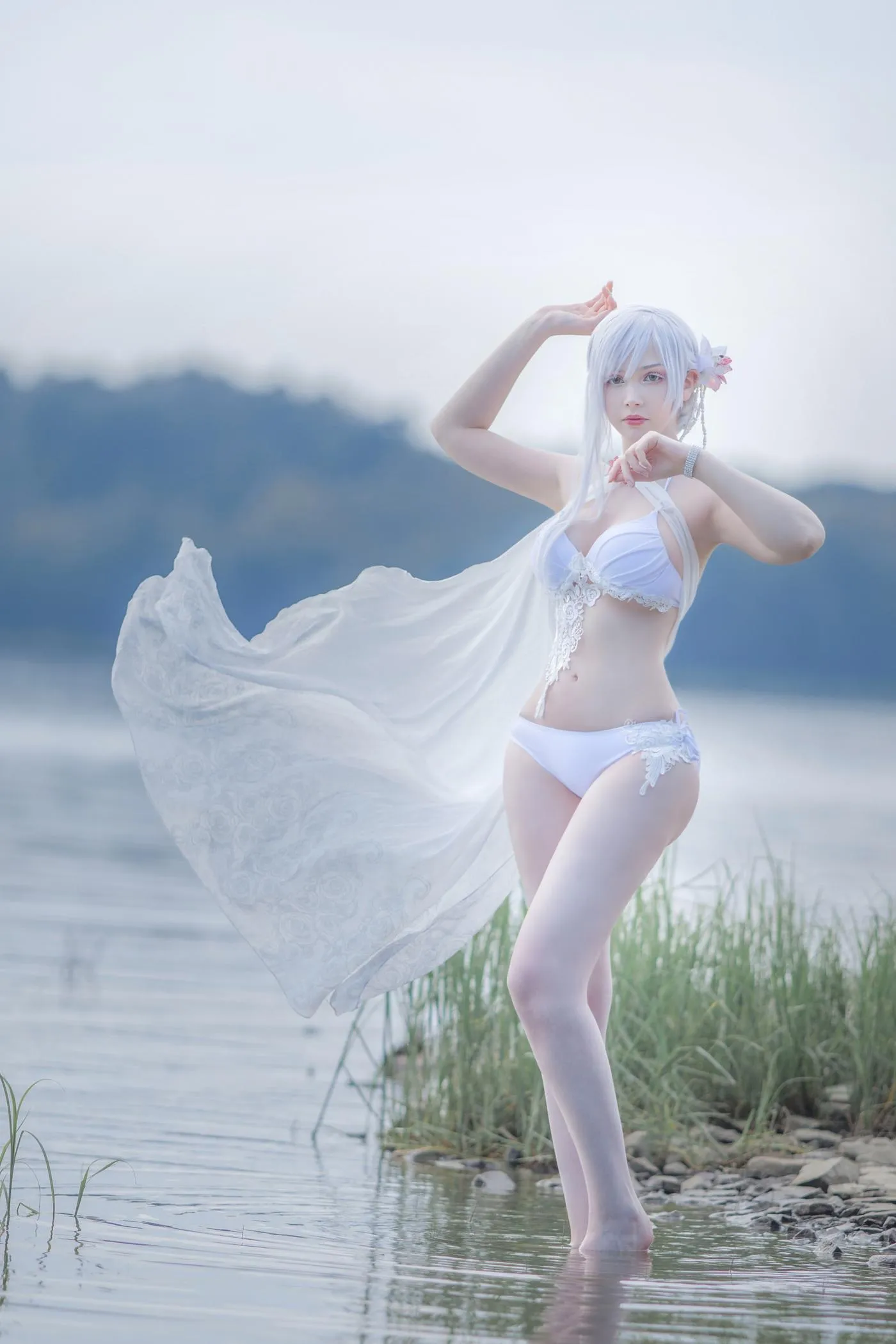 sayathefox – NO.24 Saya The Fox(6套)-Saya The Fox – Snow White Mizugi [10P]插图6