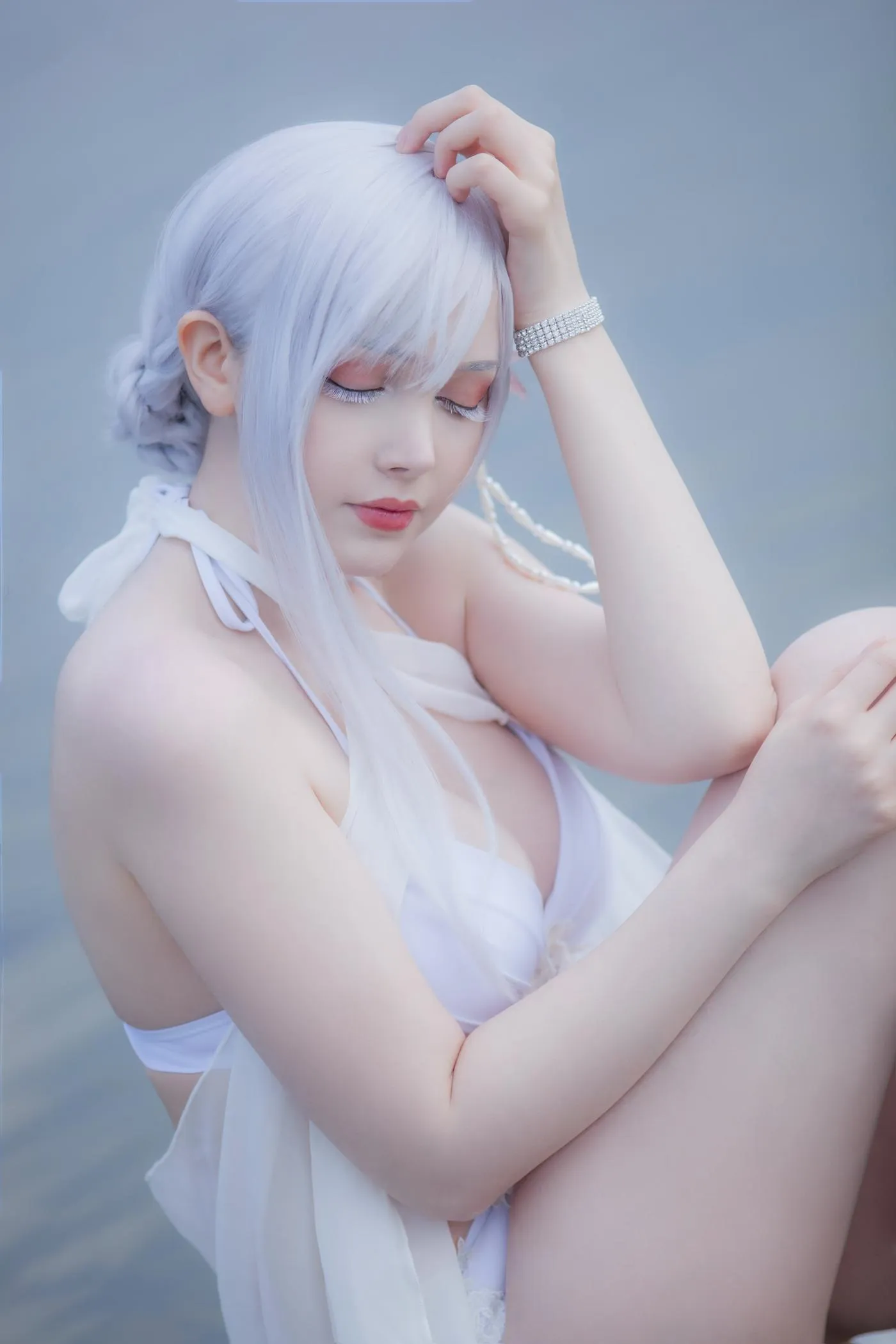 sayathefox – NO.24 Saya The Fox(6套)-Saya The Fox – Snow White Mizugi [10P]插图8
