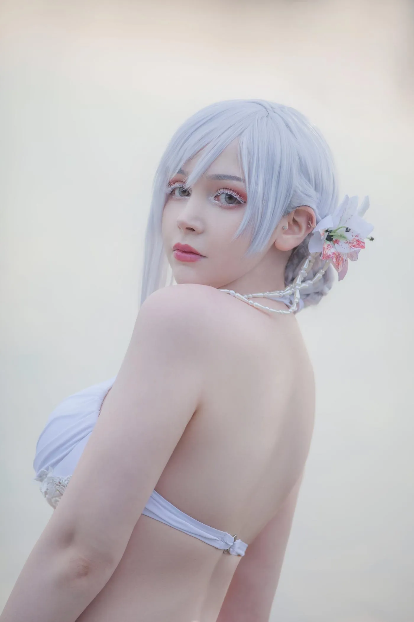 sayathefox – NO.24 Saya The Fox(6套)-Saya The Fox – Snow White Mizugi [10P]插图9