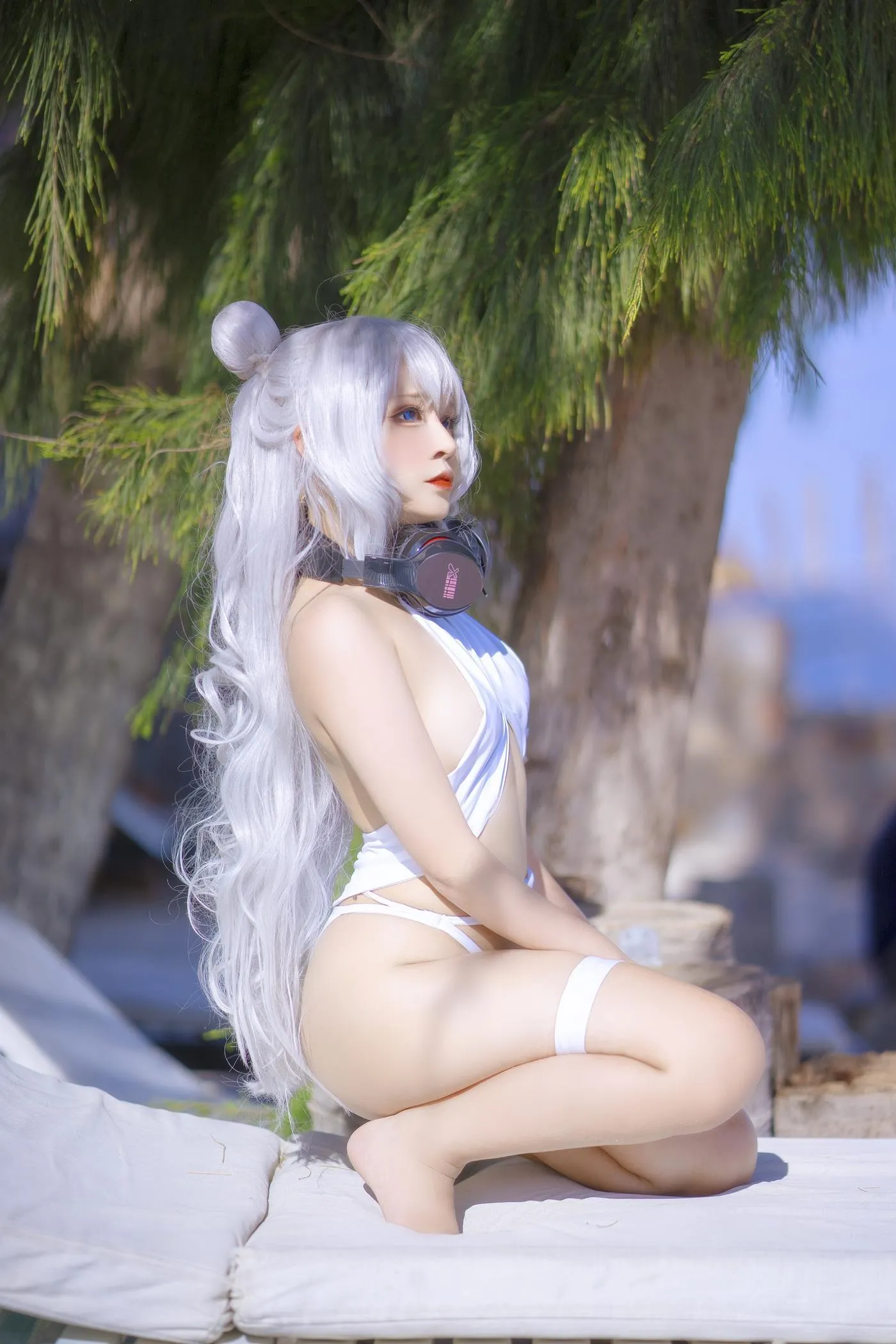 Sayo Momo – NO.03 Azur Lane Le Malin bikini [22P]插图2