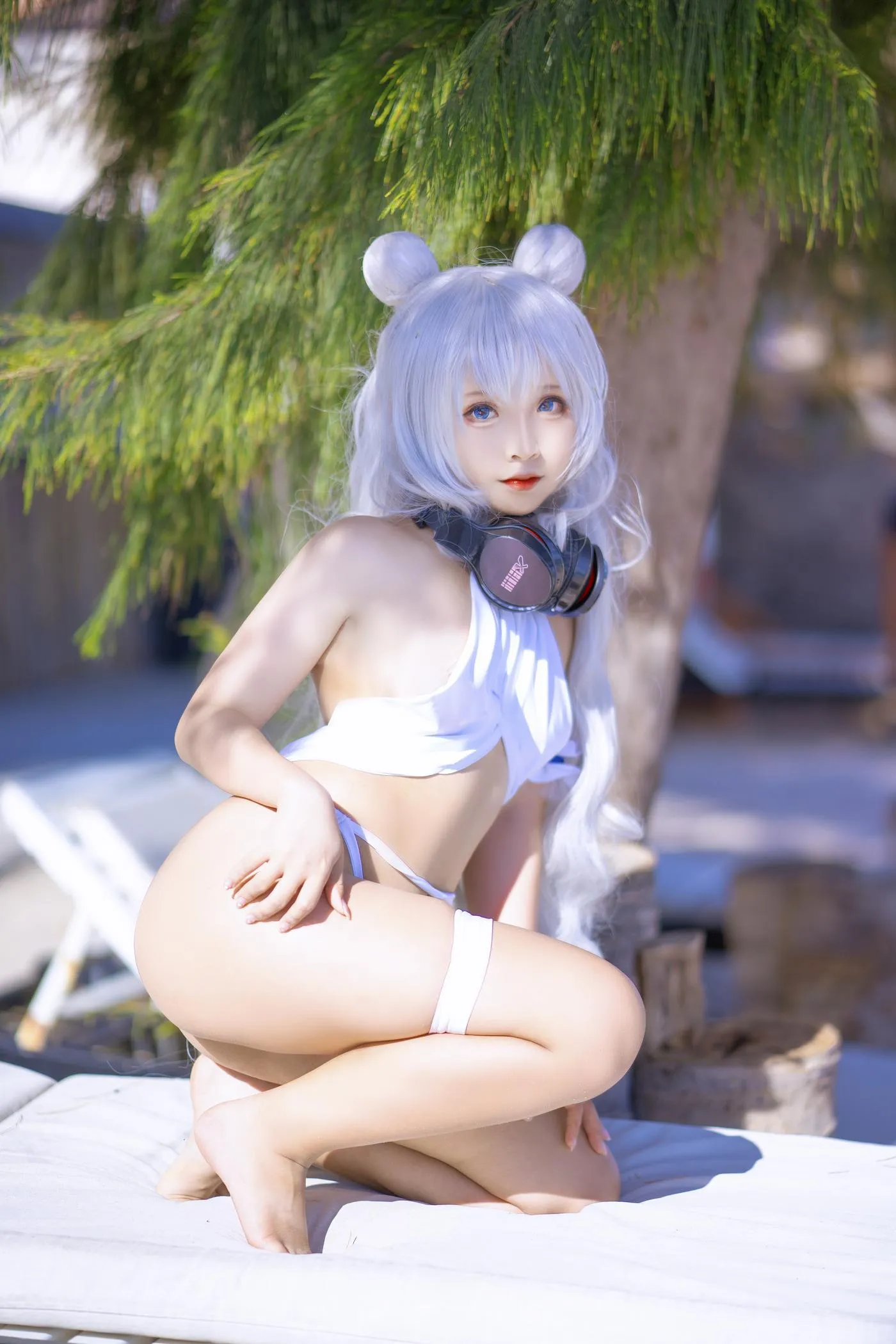 Sayo Momo – NO.03 Azur Lane Le Malin bikini [22P]插图3