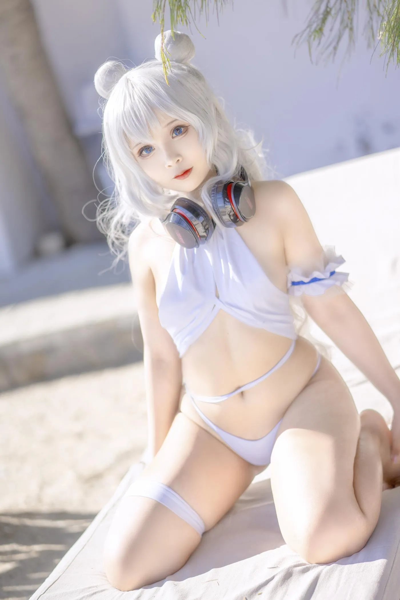 Sayo Momo – NO.03 Azur Lane Le Malin bikini [22P]插图6