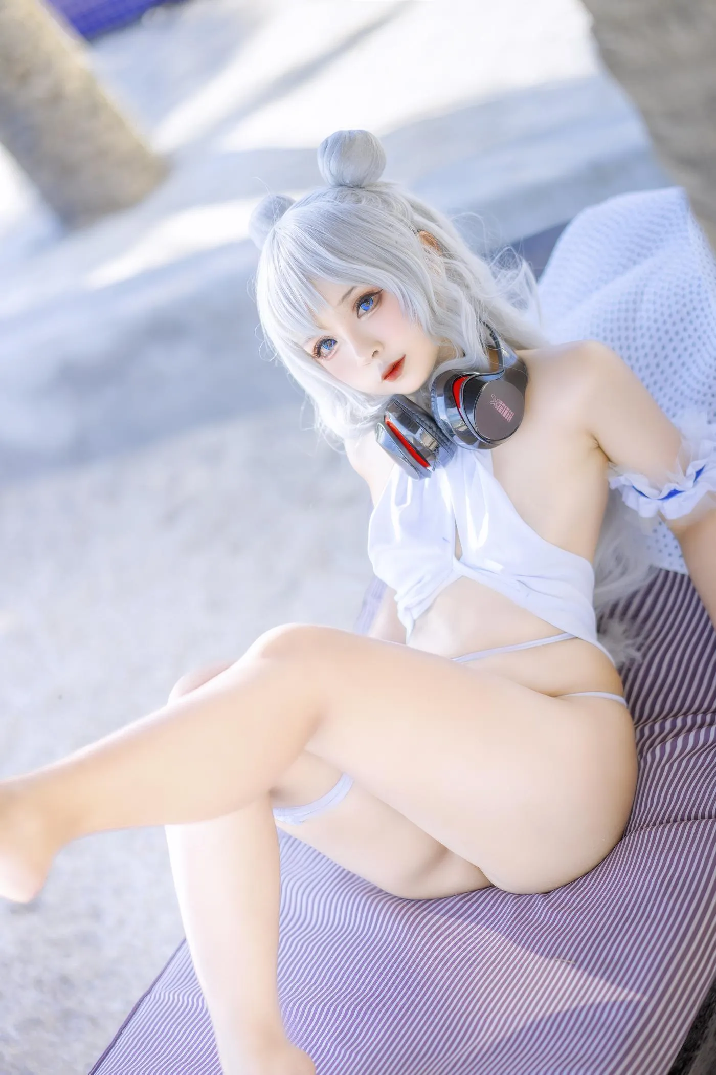 Sayo Momo – NO.03 Azur Lane Le Malin bikini [22P]插图7