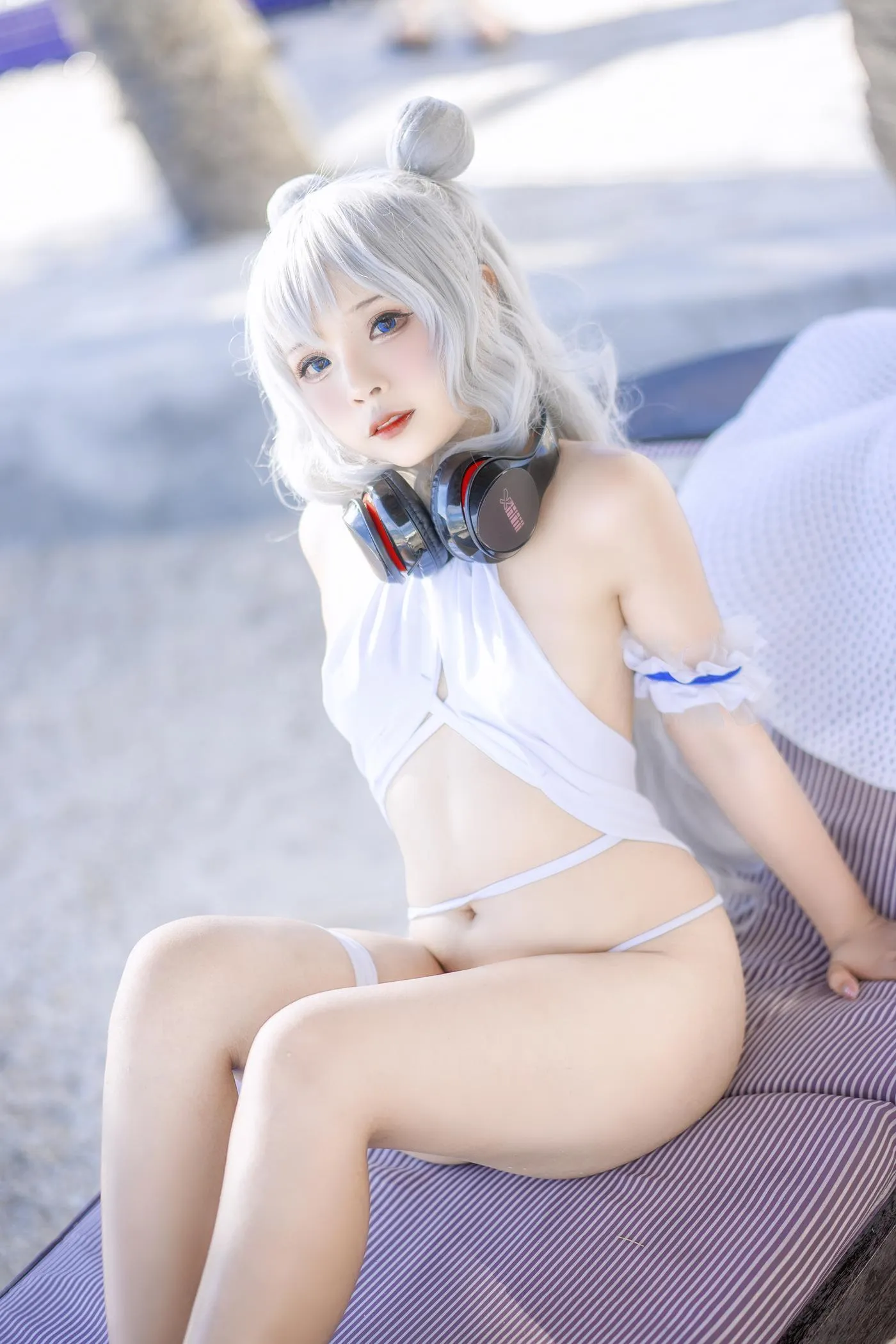 Sayo Momo – NO.03 Azur Lane Le Malin bikini [22P]插图9