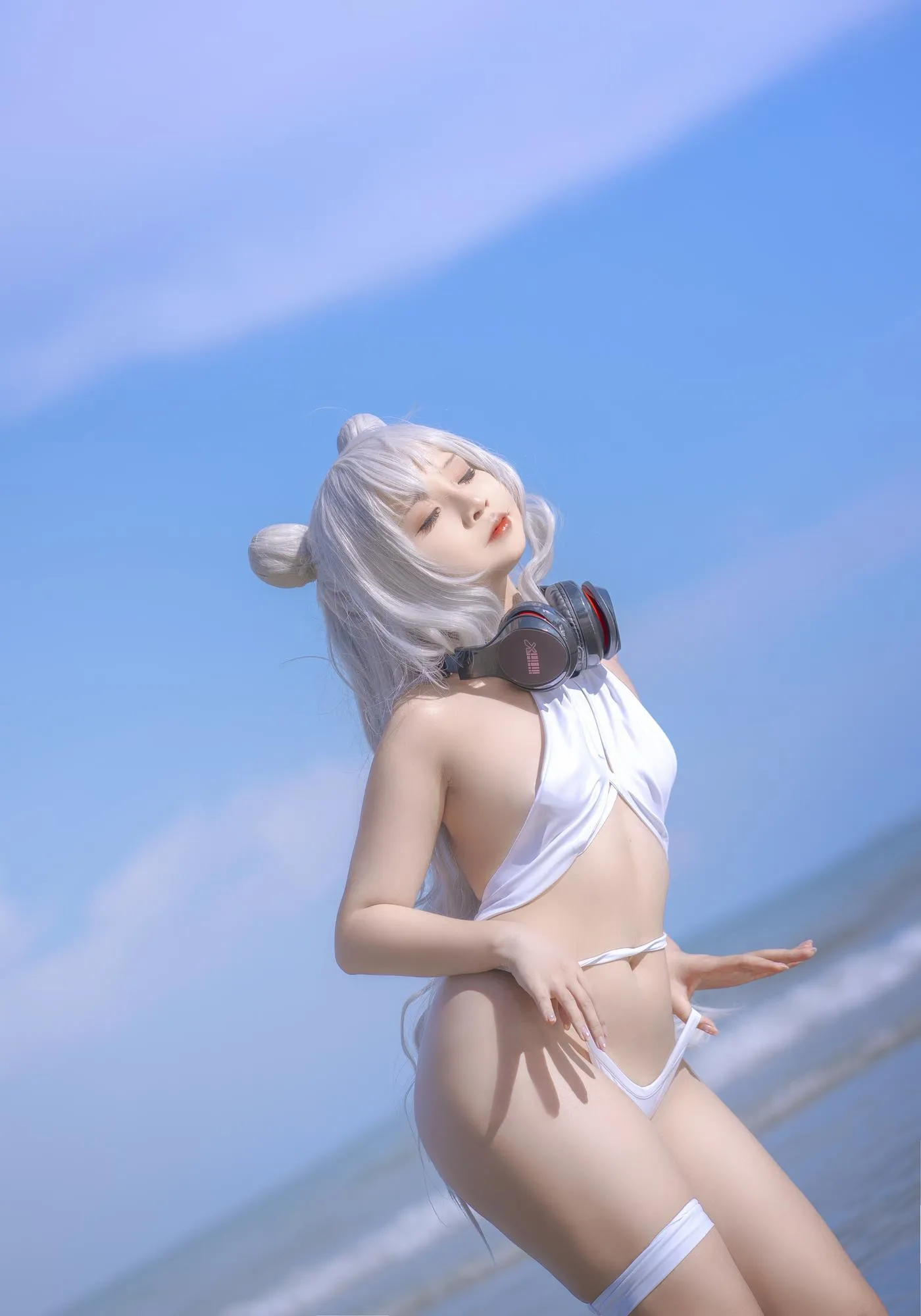 Sayo Momo – NO.03 Azur Lane Le Malin bikini [22P]插图5