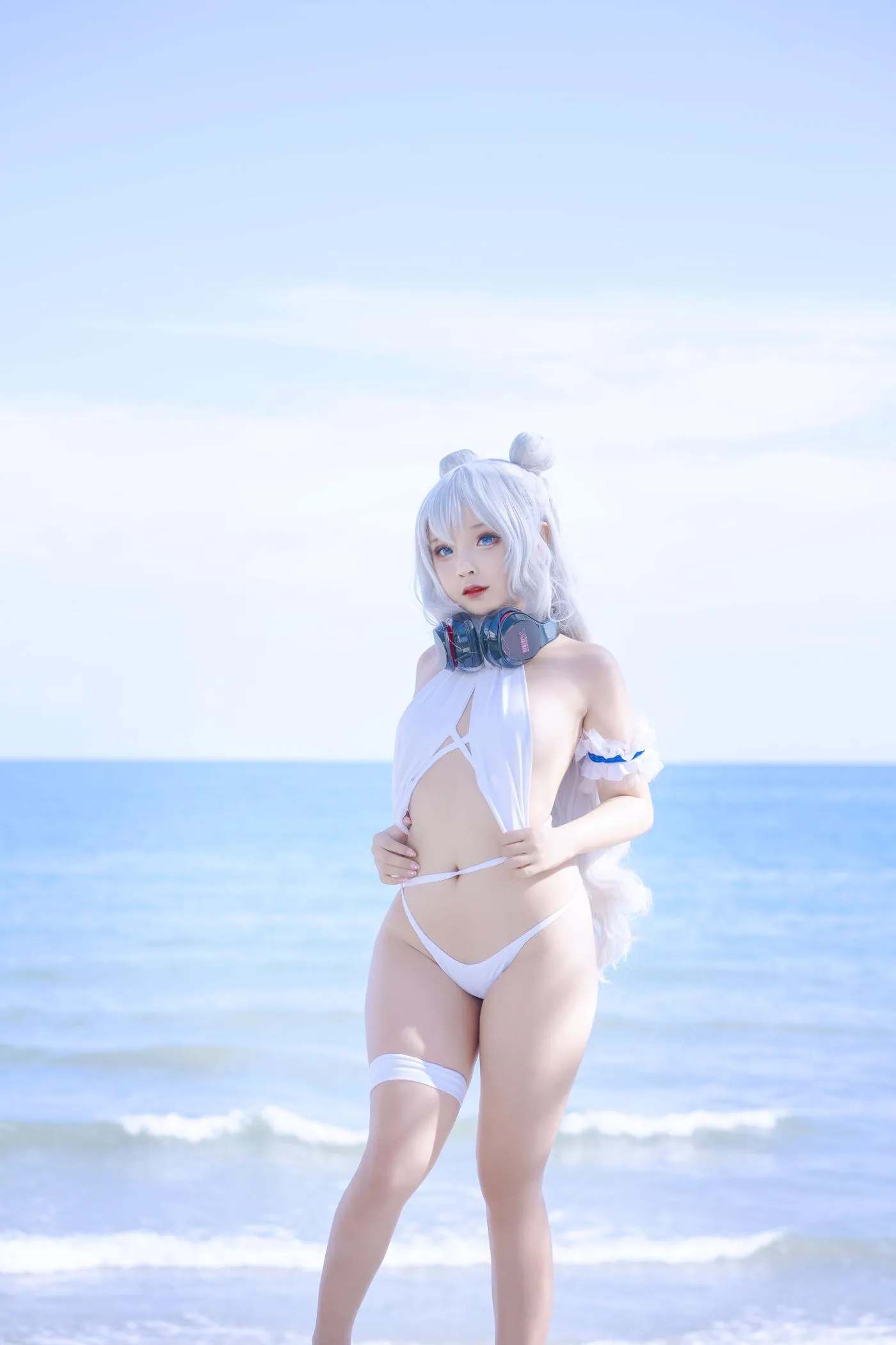 Sayo Momo – NO.03 Azur Lane Le Malin bikini [22P]插图7