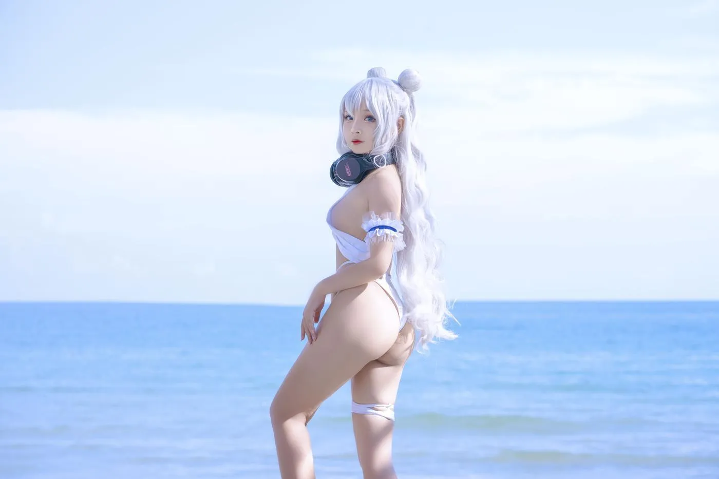 Sayo Momo – NO.03 Azur Lane Le Malin bikini [22P]插图9