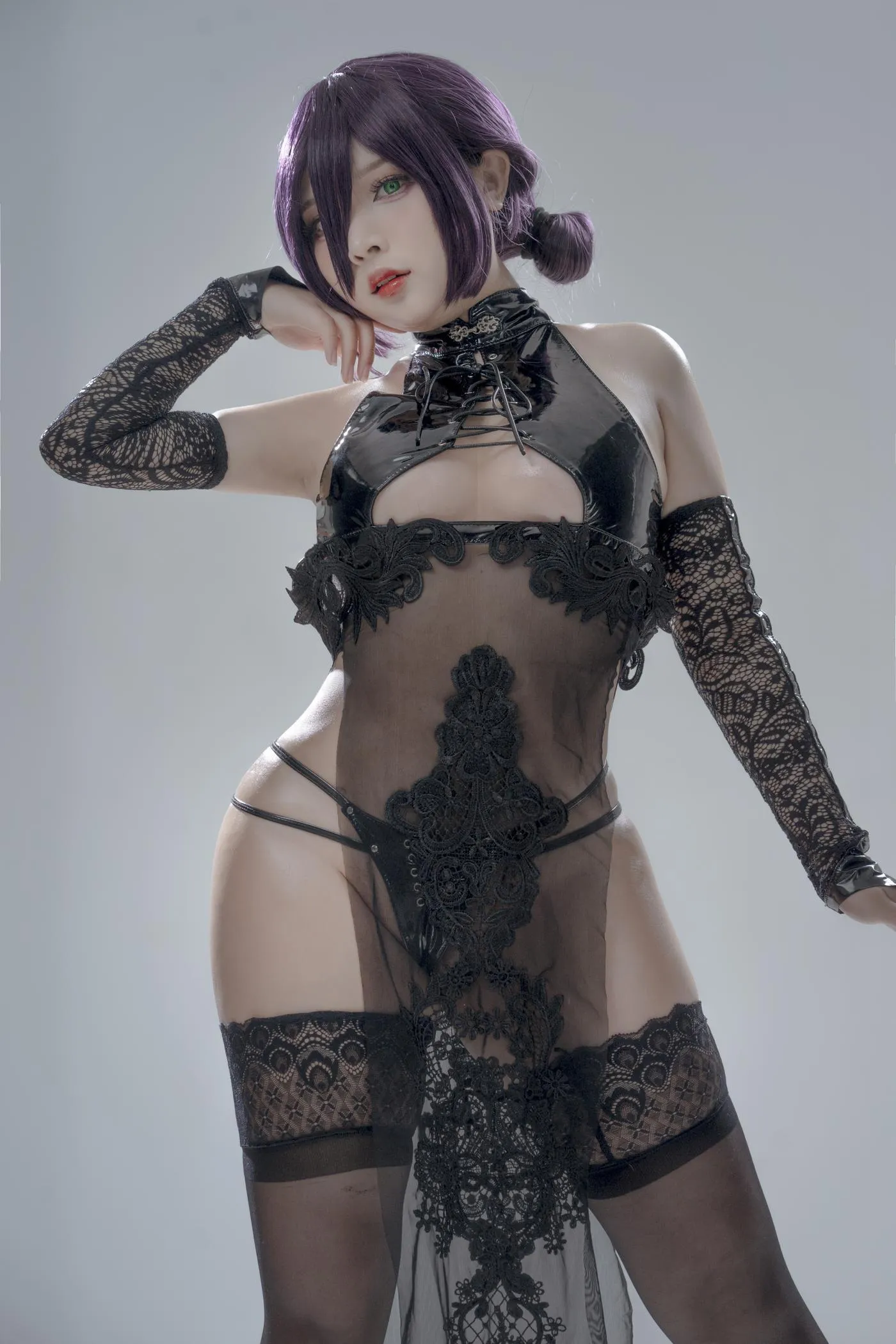 Sayo Momo – NO.05 Chainsaw Man Cheongsam Reze [10P]插图5