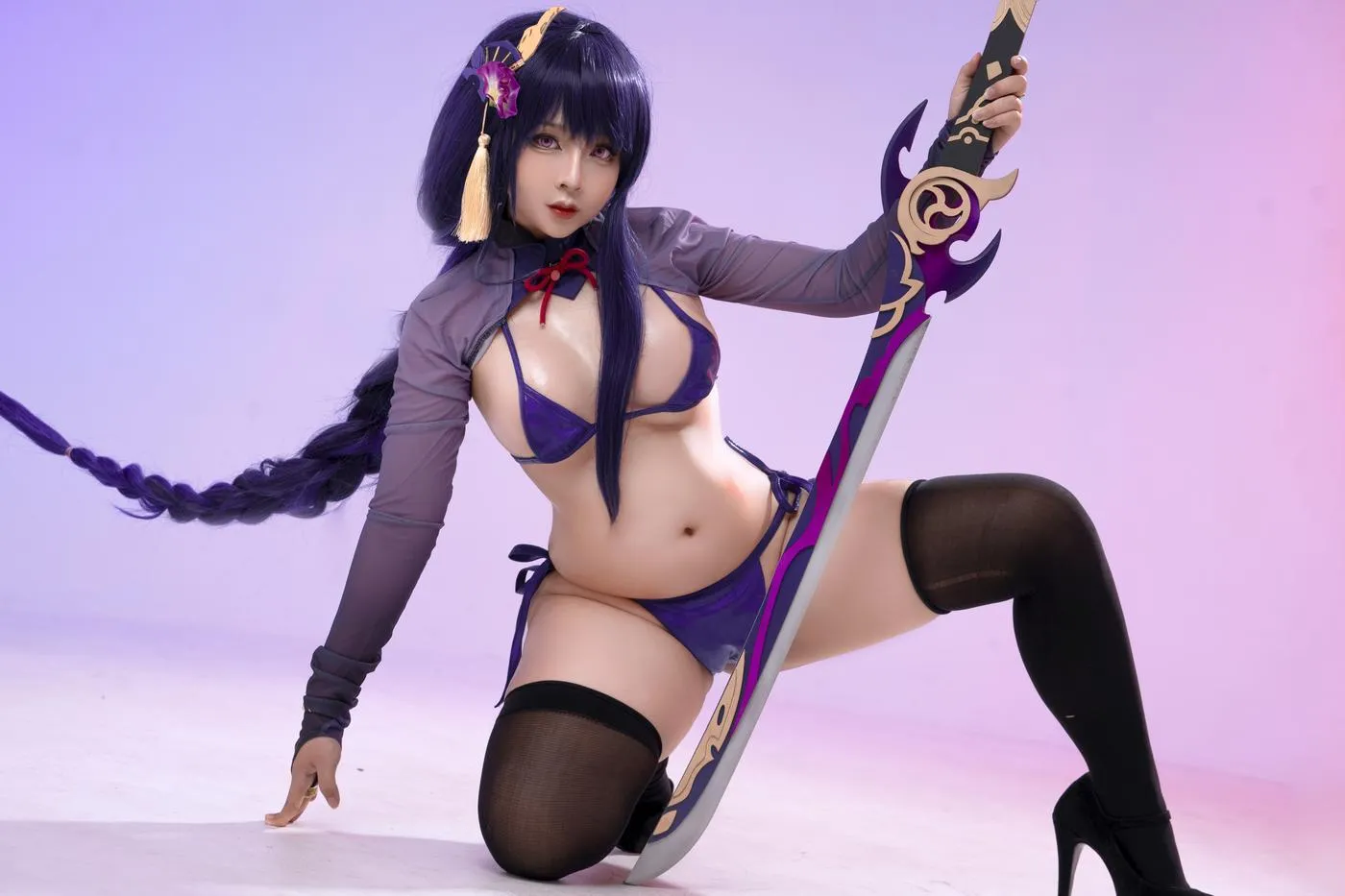 Sayo Momo – NO.10 Genshin Impact Baal Sexy [10P]插图7