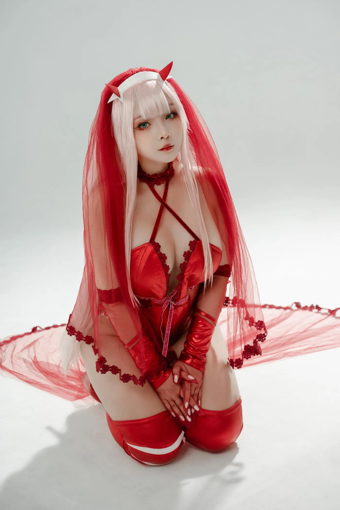 Sayo Momo – NO.16 Zero Two Wedding Dress [21P]插图5