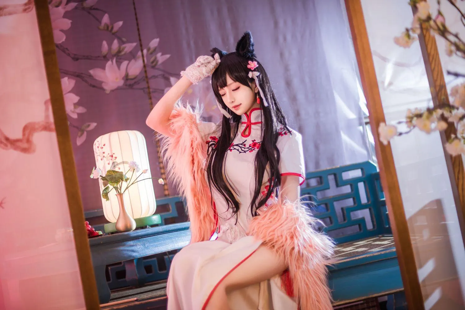 Shika小鹿鹿 – NO.13 爱宕旗袍 [30P]插图6