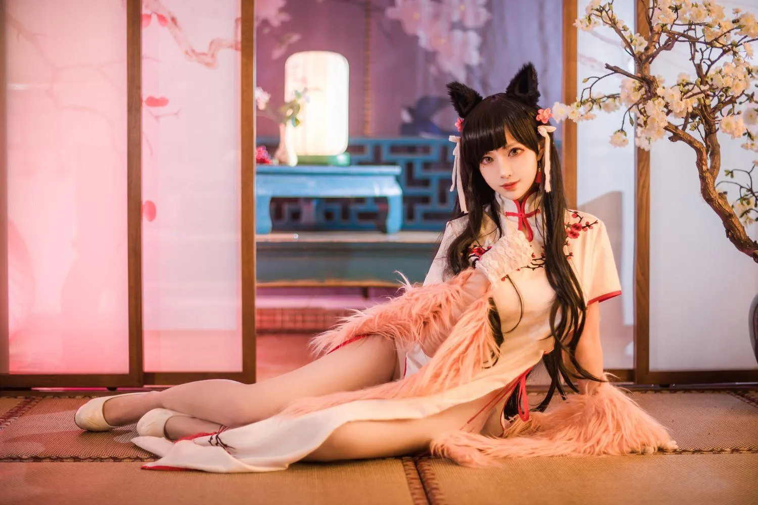 Shika小鹿鹿 – NO.13 爱宕旗袍 [30P]插图