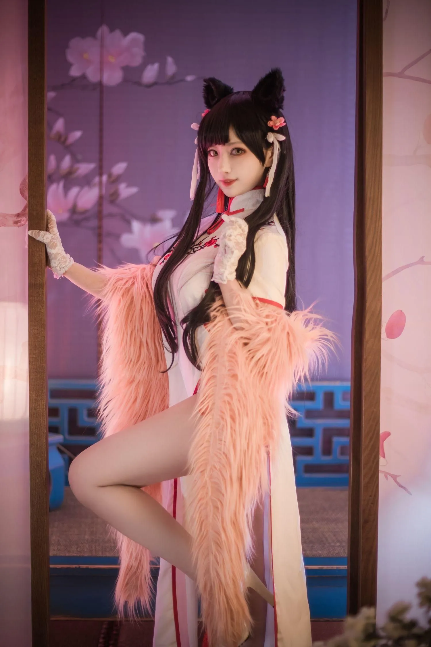 Shika小鹿鹿 – NO.13 爱宕旗袍 [30P]插图3