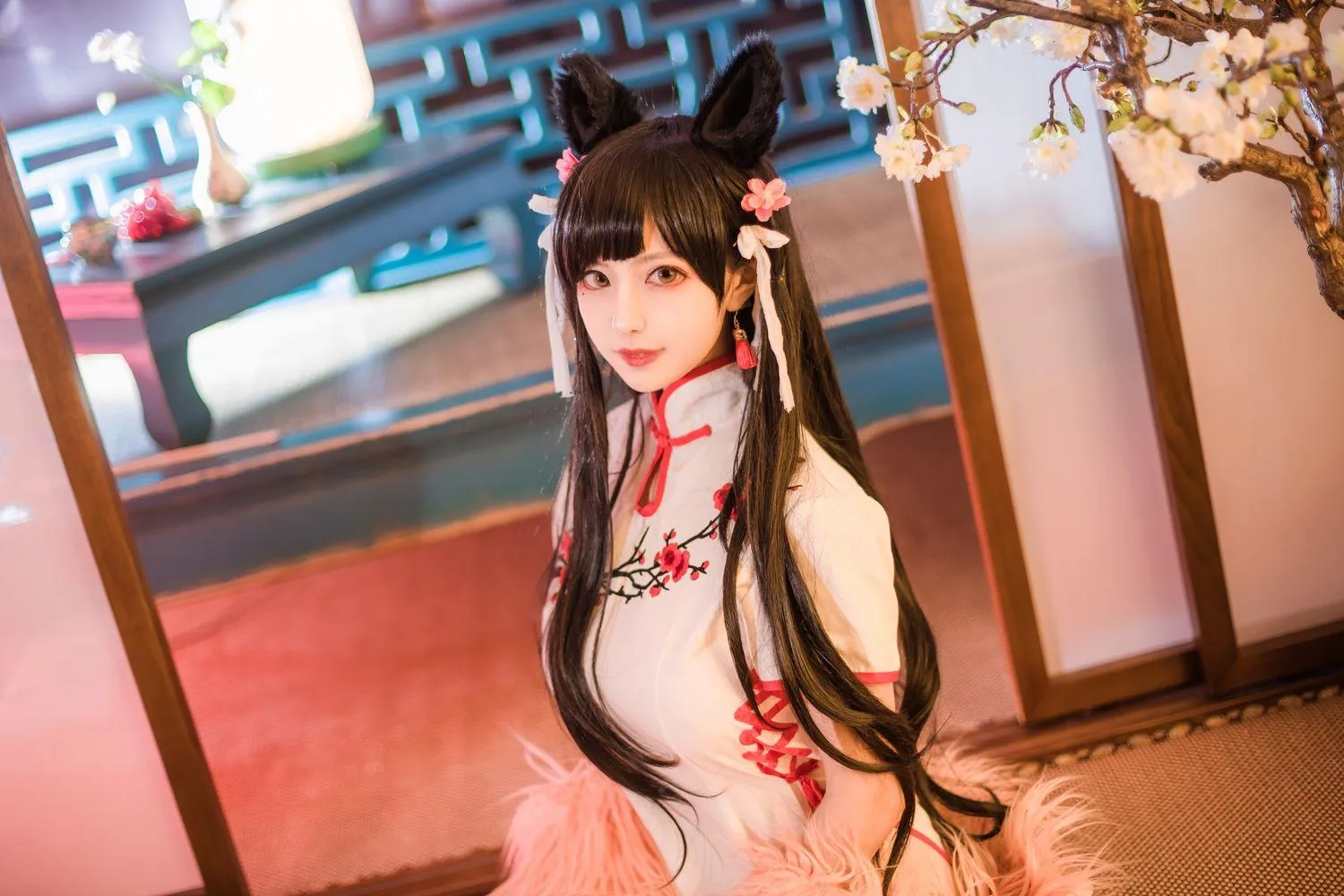 Shika小鹿鹿 – NO.13 爱宕旗袍 [30P]插图4