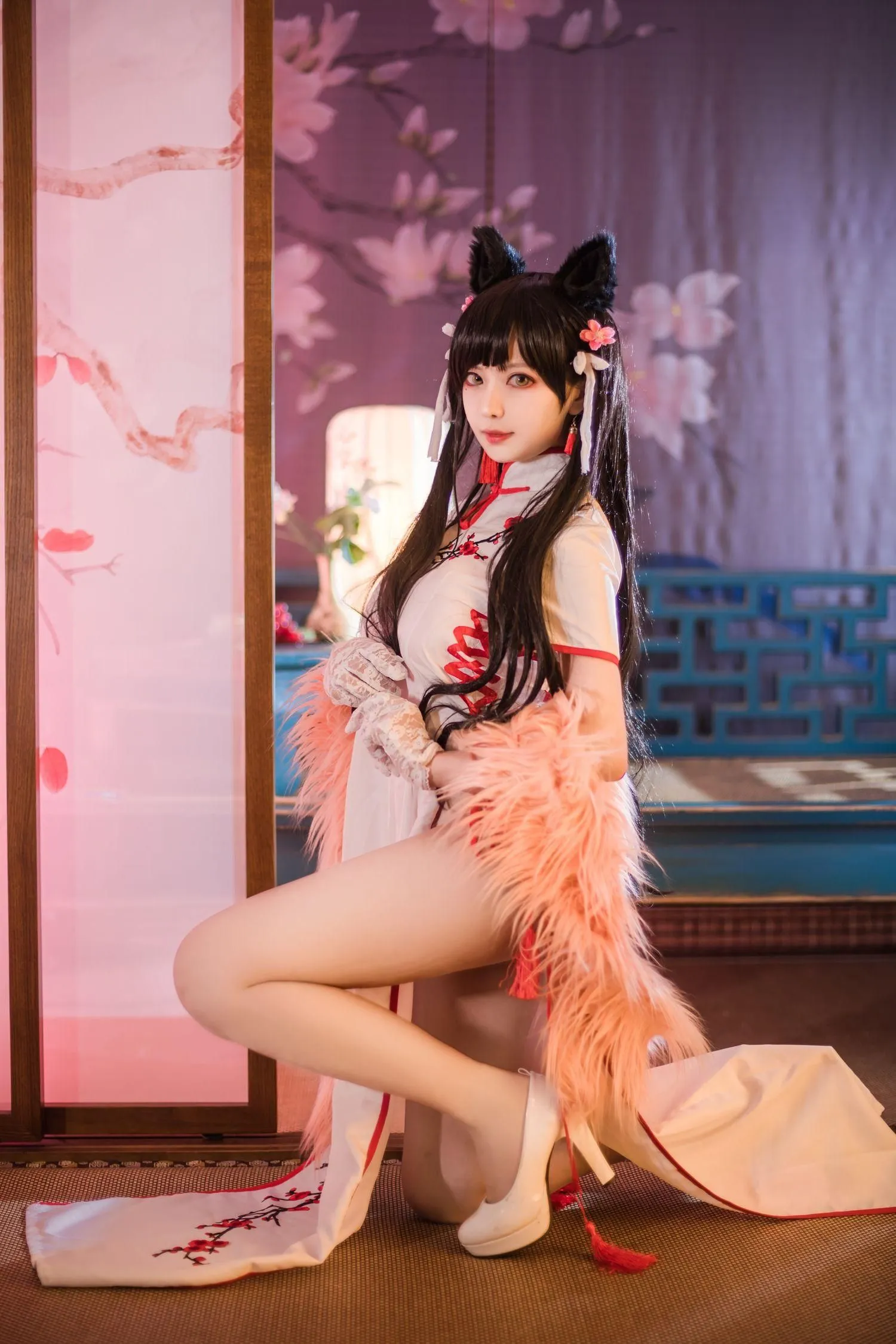 Shika小鹿鹿 – NO.13 爱宕旗袍 [30P]插图5