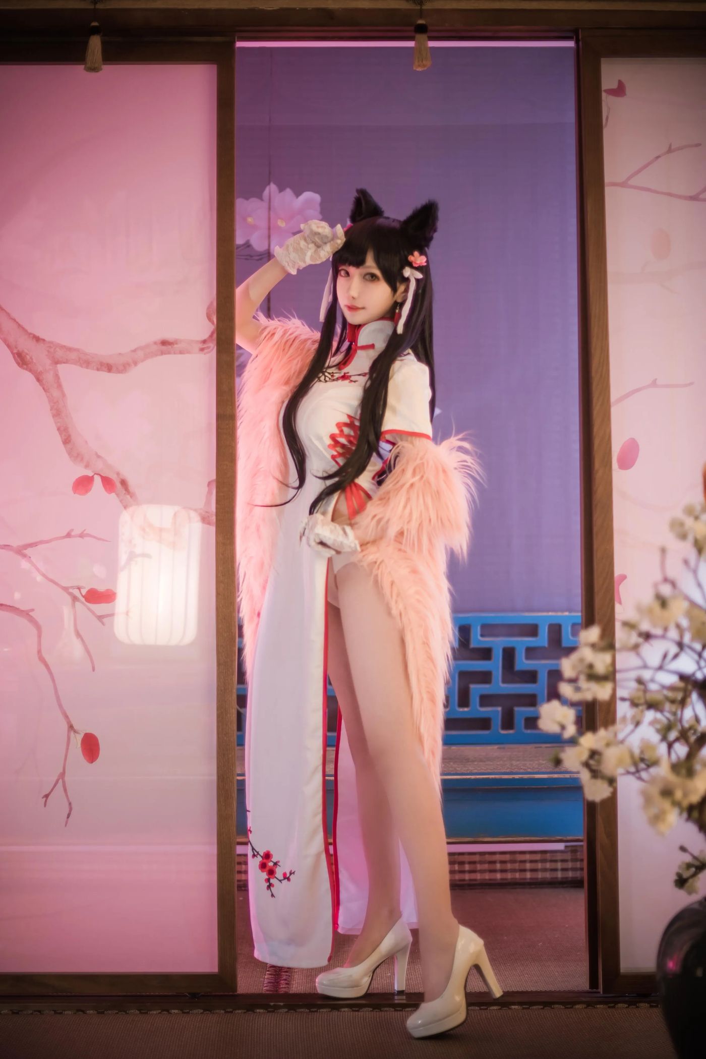 Shika小鹿鹿 – NO.13 爱宕旗袍 [30P]插图1