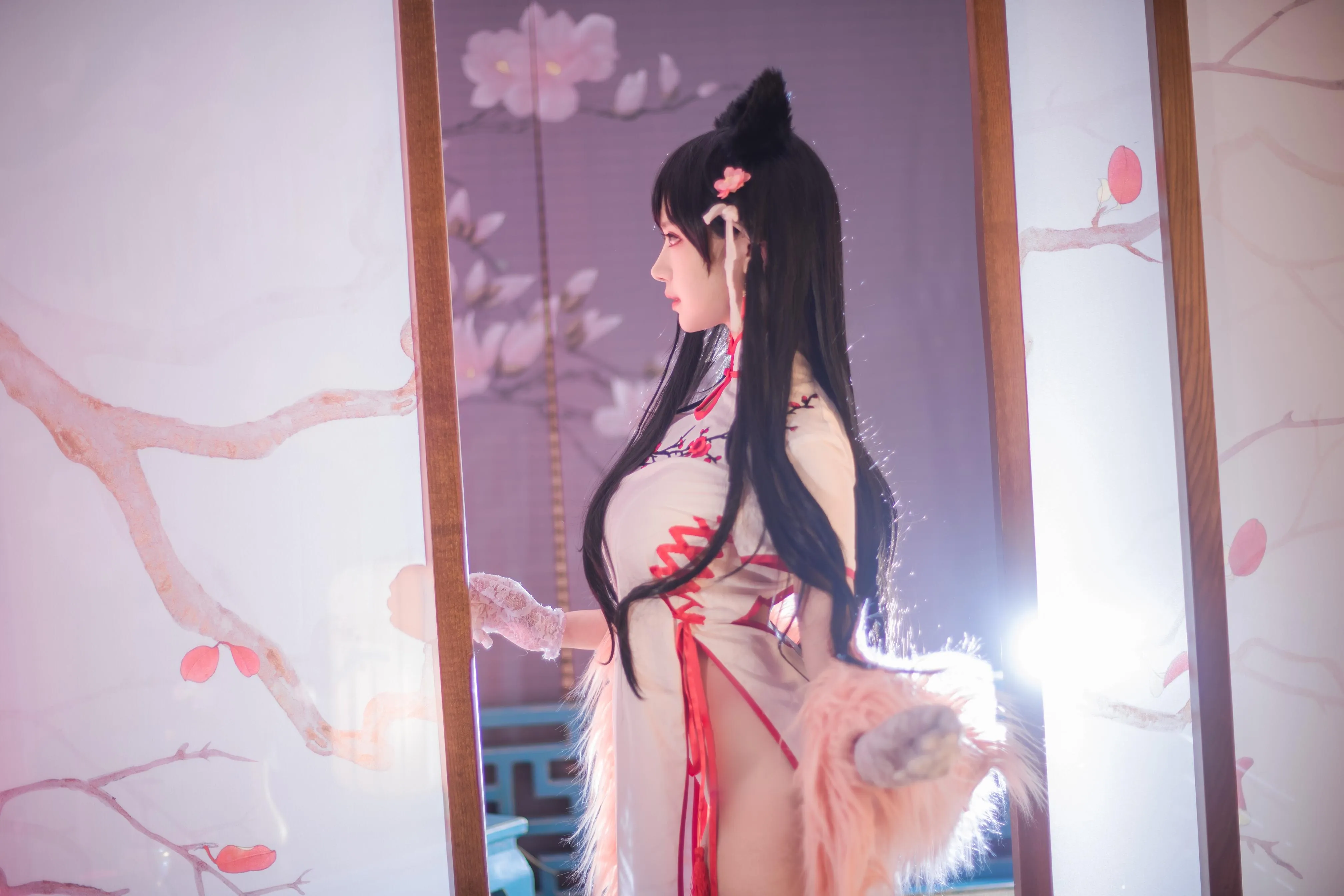 Shika小鹿鹿 – NO.13 爱宕旗袍 [30P]插图3