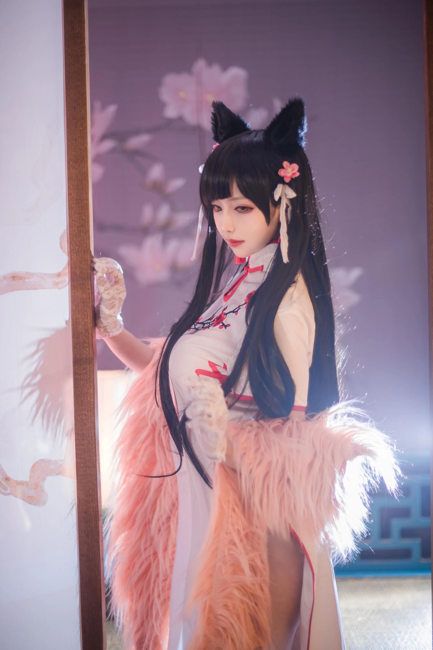 Shika小鹿鹿 – NO.13 爱宕旗袍 [30P]插图5
