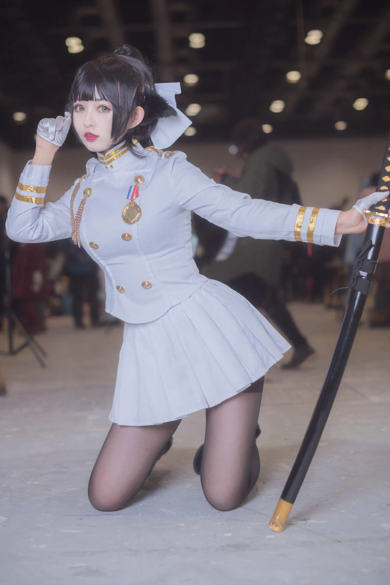 Shika小鹿鹿 – NO.14 爱宕制服 [50P]插图5