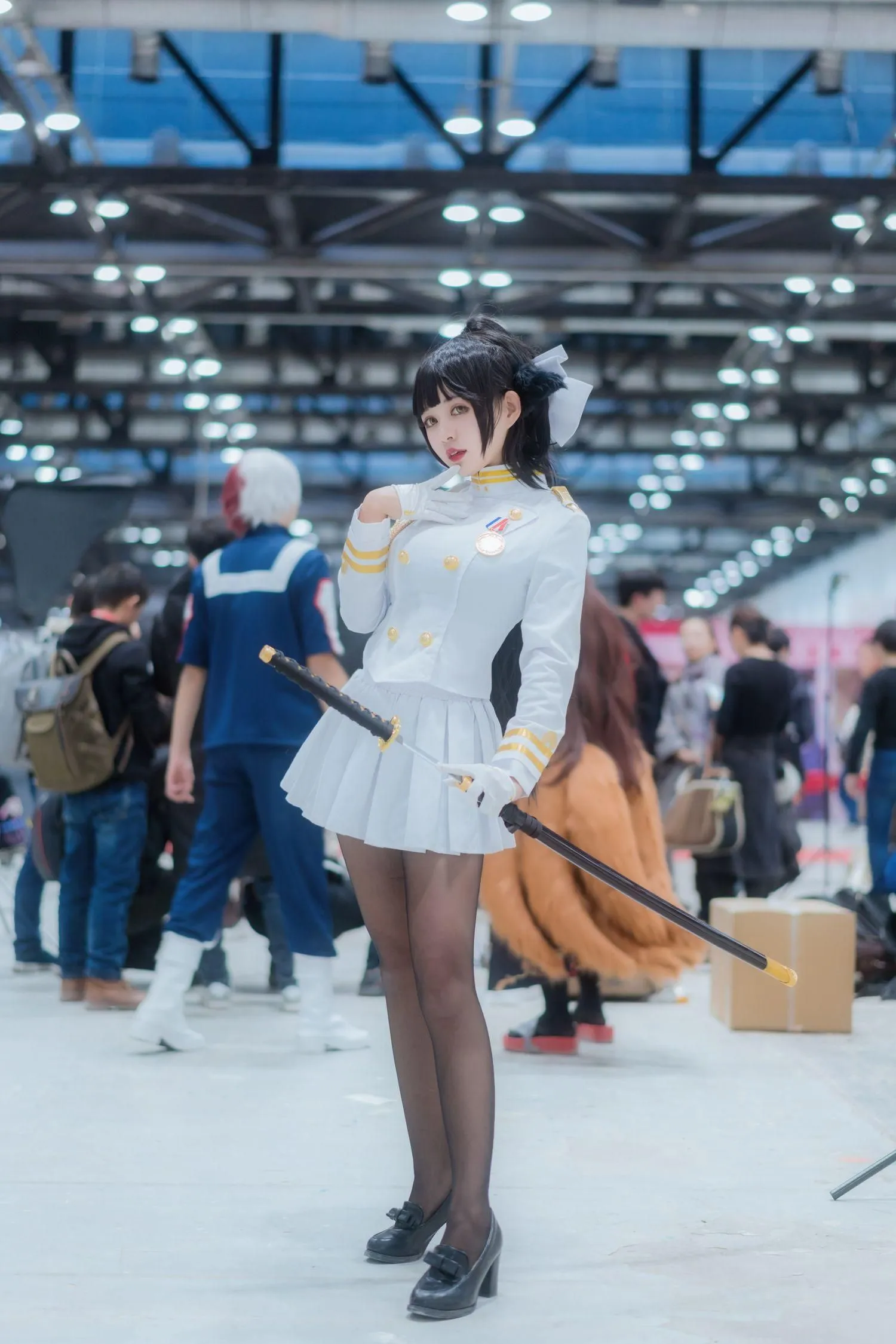 Shika小鹿鹿 – NO.14 爱宕制服 [50P]插图6