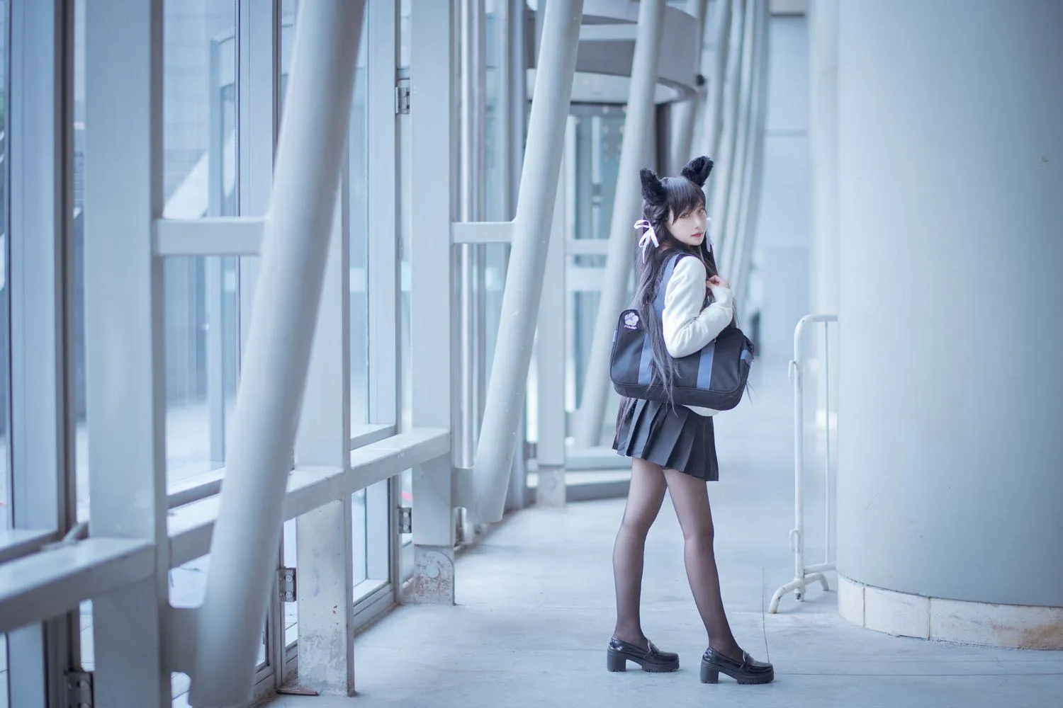 Shika小鹿鹿 – NO.14 爱宕制服 [50P]插图7