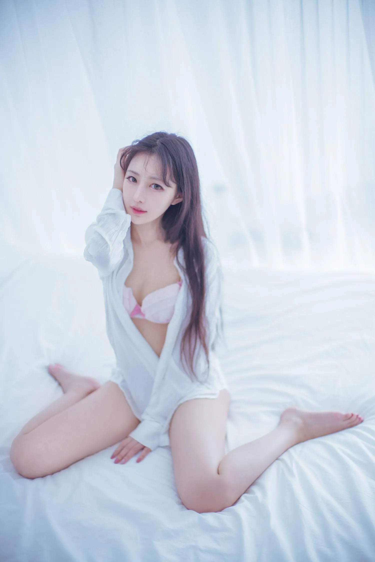 Shika小鹿鹿 – NO.15 白衬衣 [13P]插图2