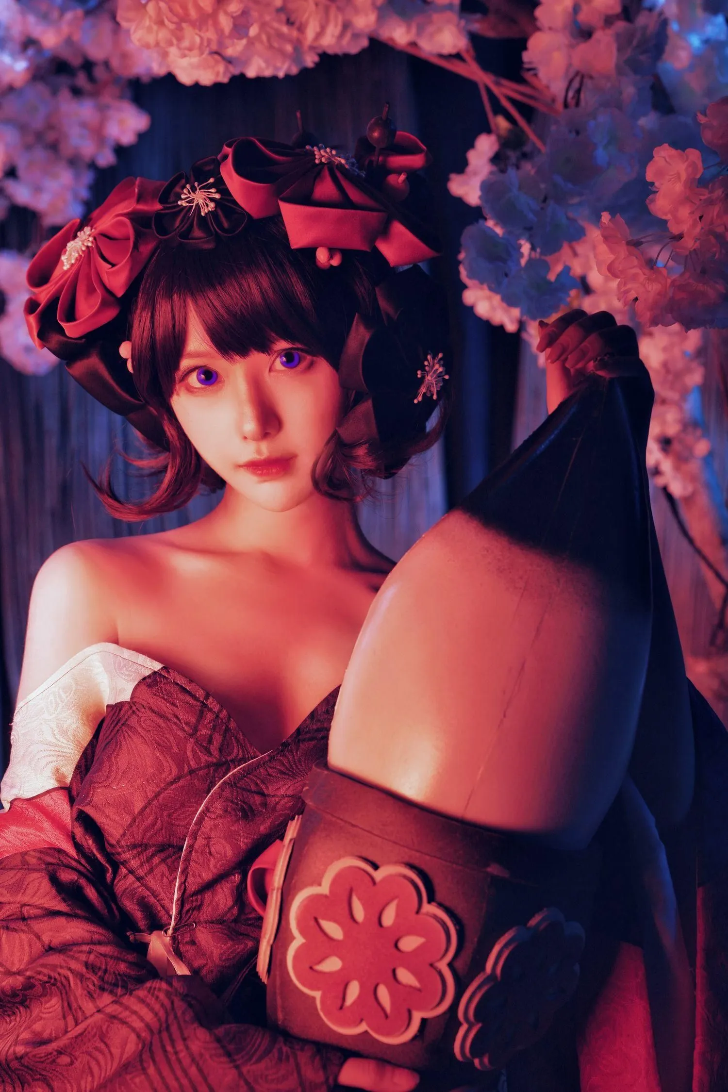 Shika小鹿鹿 – NO.17 北斋和服 [14P]插图6