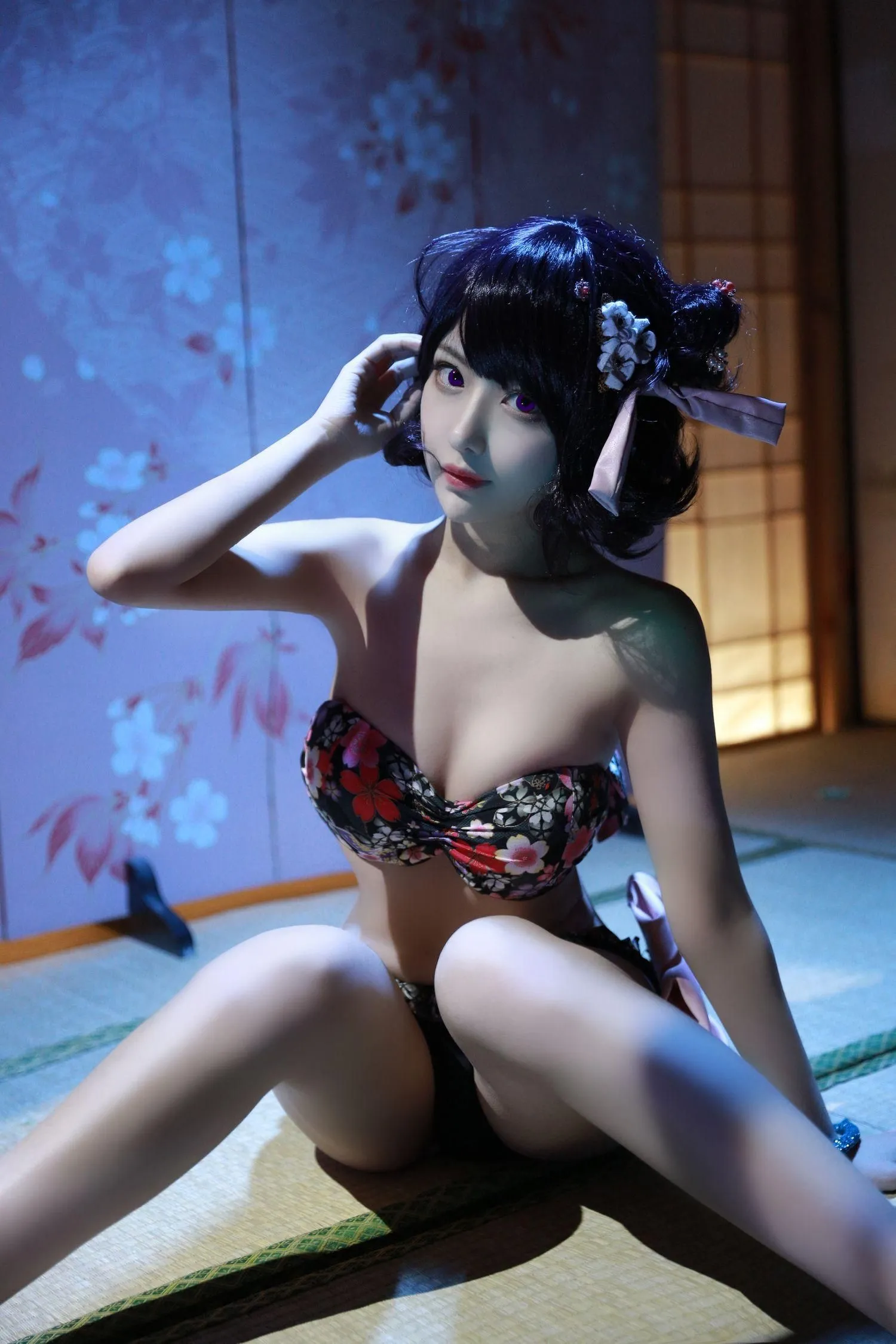 Shika小鹿鹿 – NO.18 北斋泳装 [21P]插图1