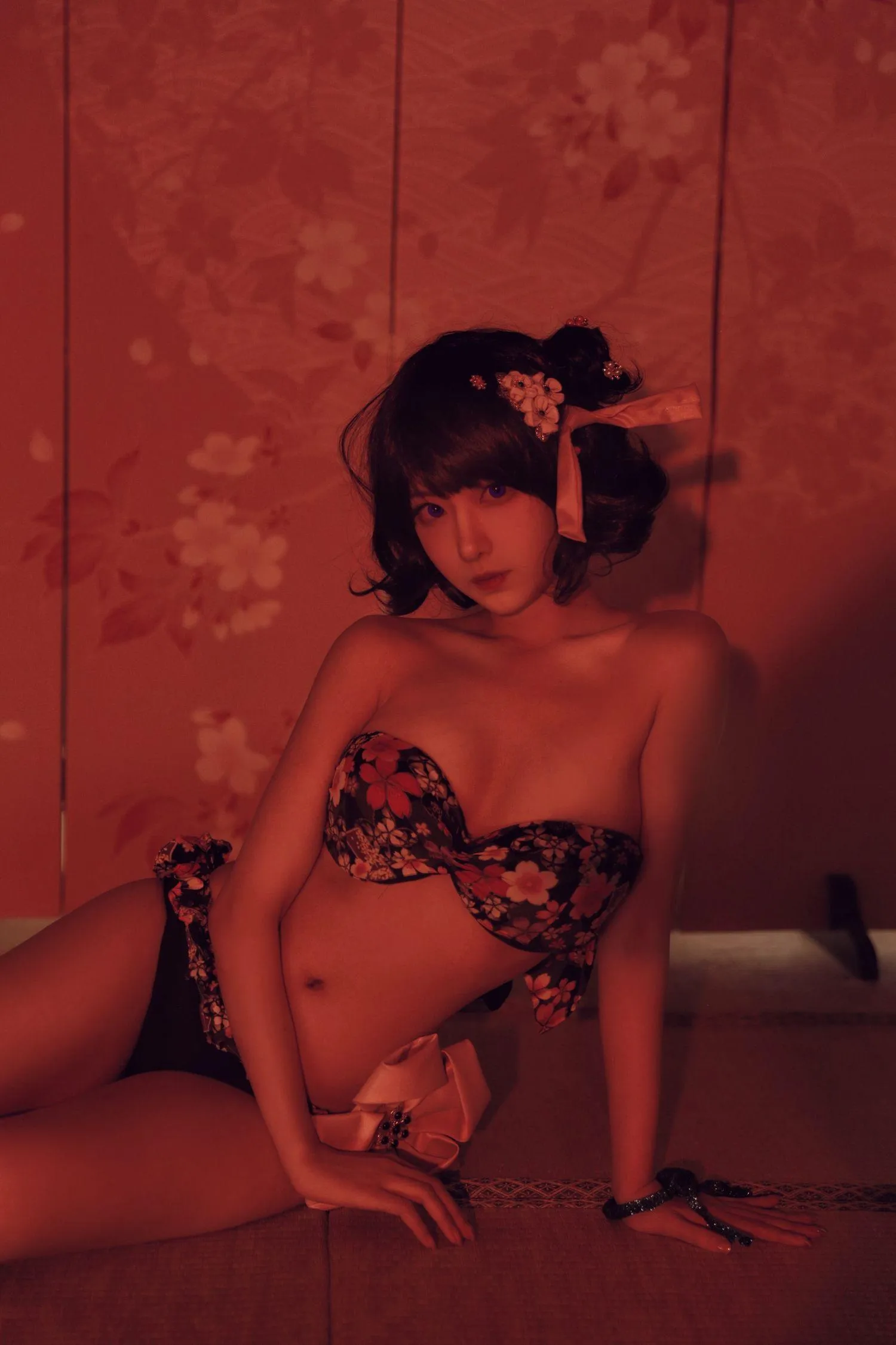 Shika小鹿鹿 – NO.18 北斋泳装 [21P]插图3