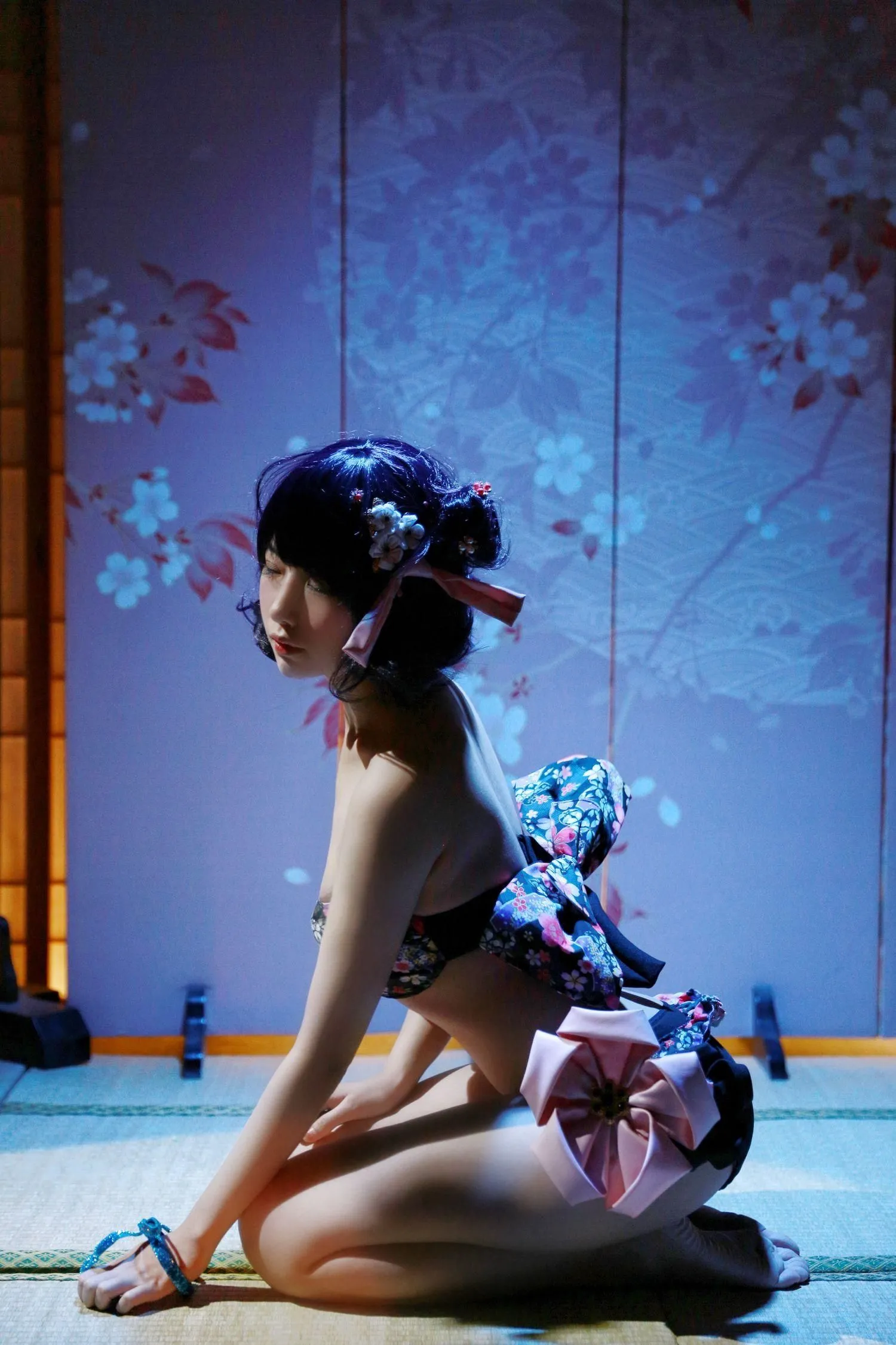 Shika小鹿鹿 – NO.18 北斋泳装 [21P]插图4