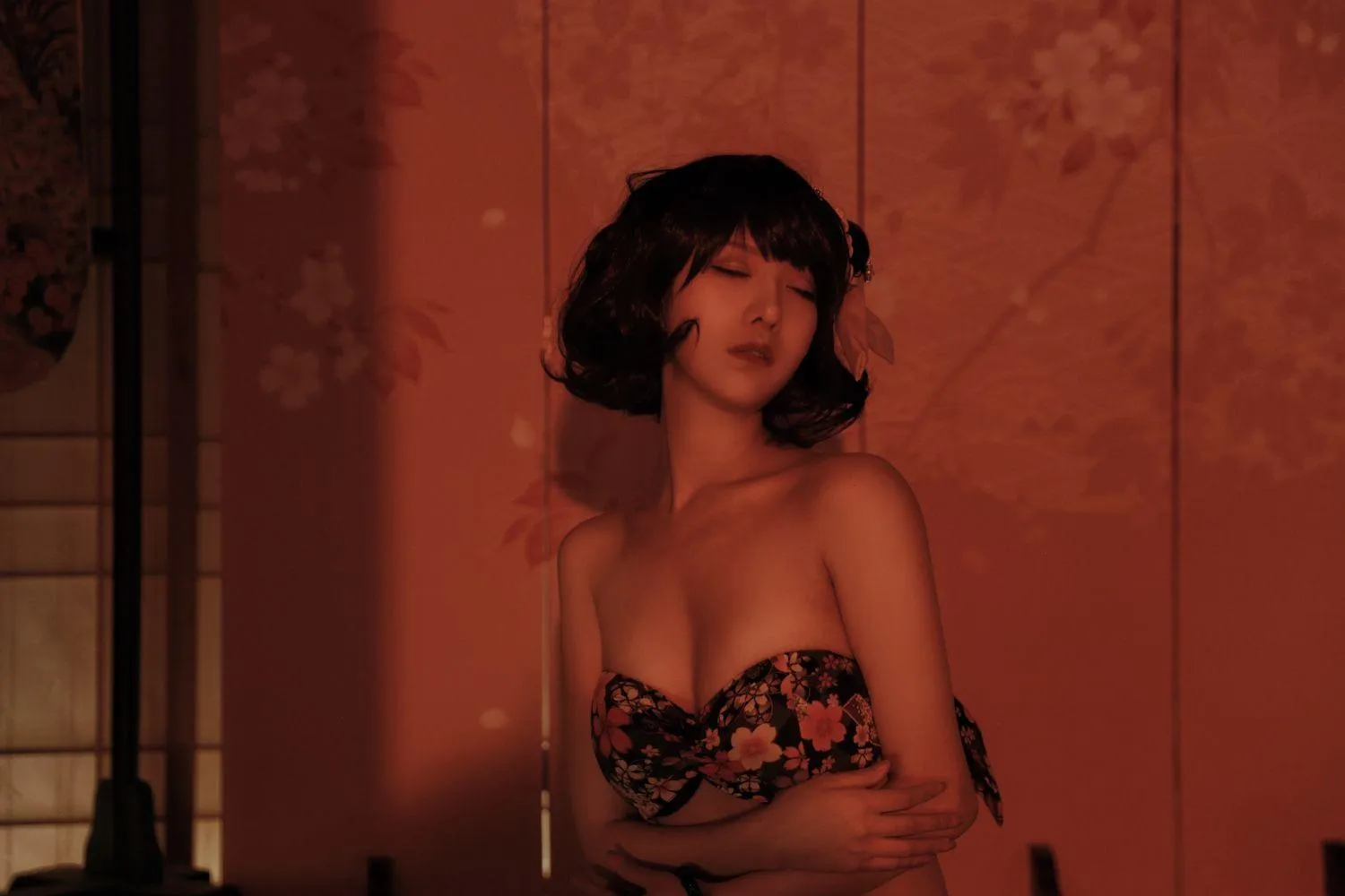 Shika小鹿鹿 – NO.18 北斋泳装 [21P]插图6