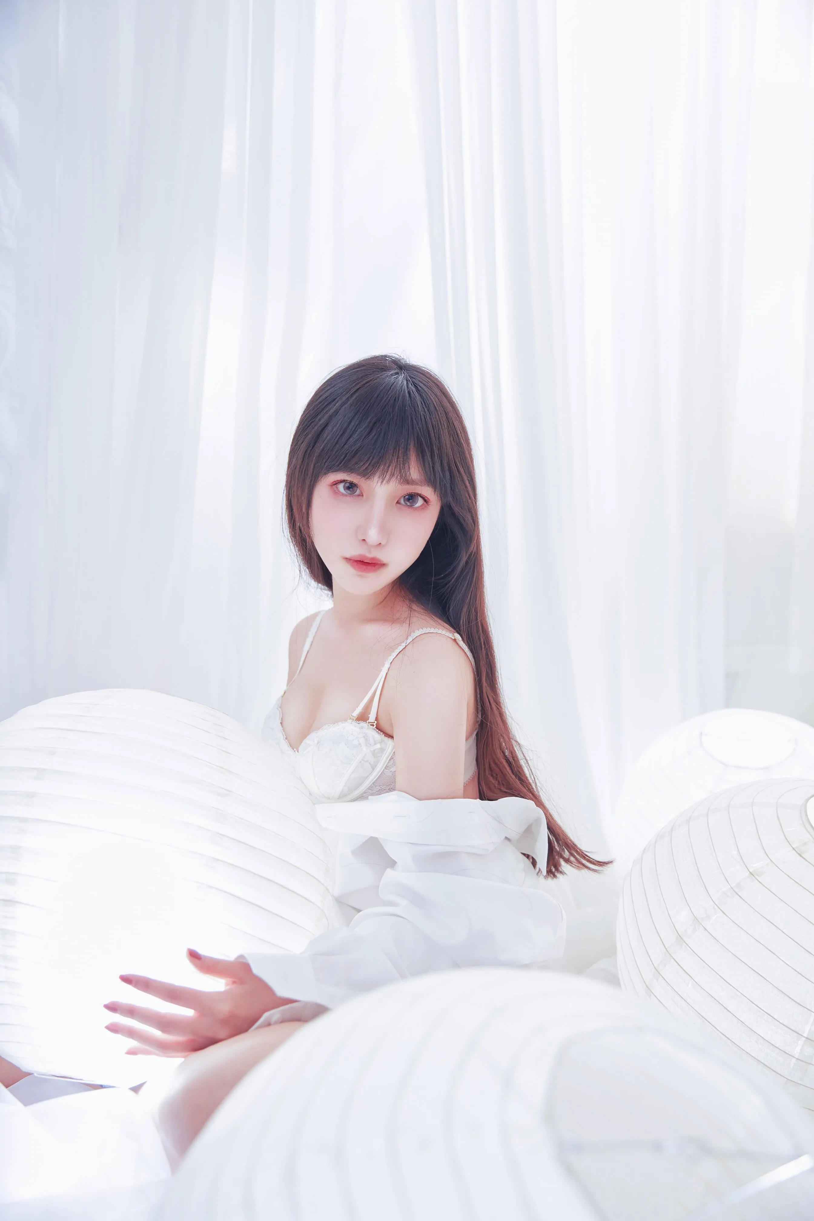 Shika小鹿鹿 – NO.19 纯白 [18P]插图7