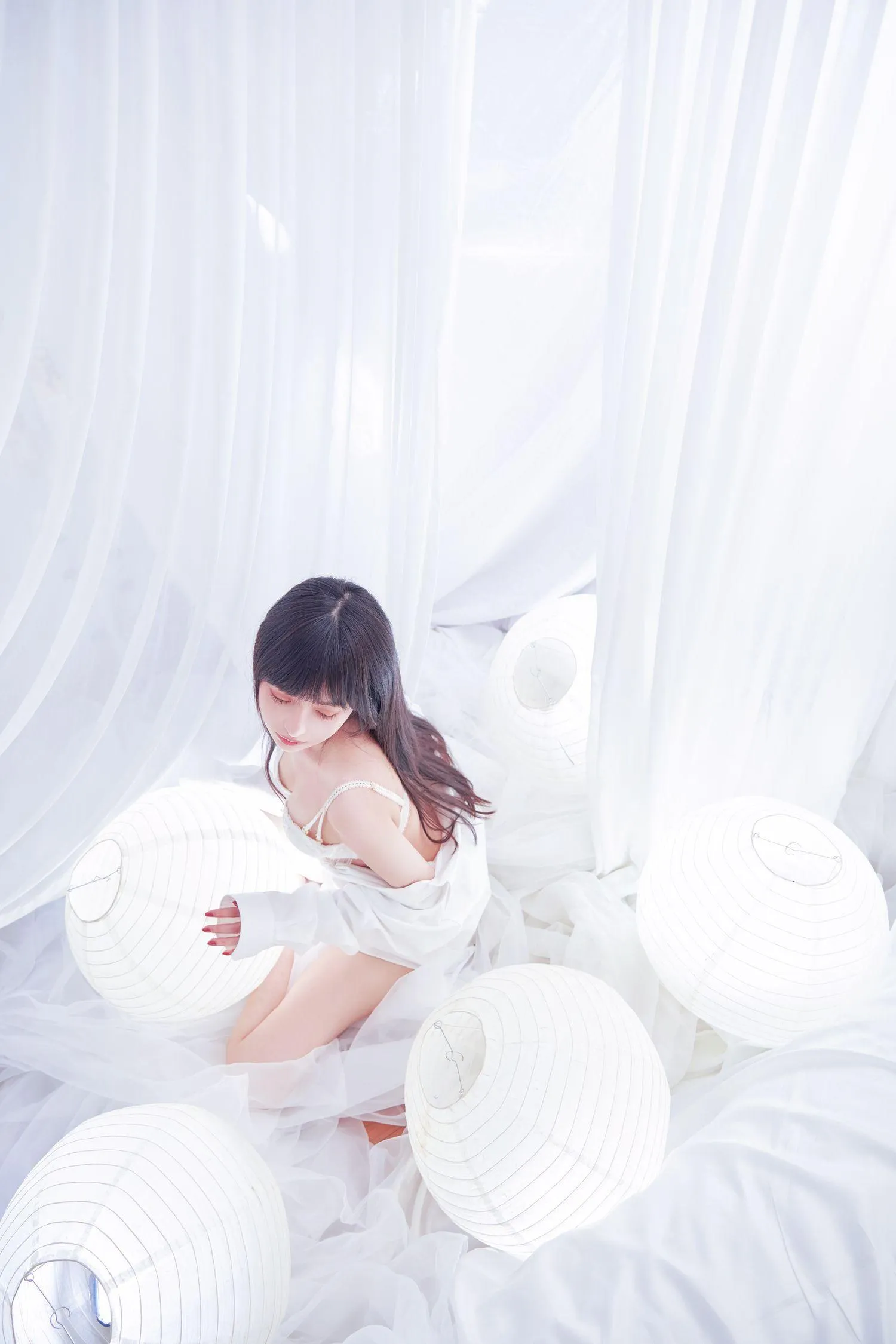 Shika小鹿鹿 – NO.19 纯白 [18P]插图8
