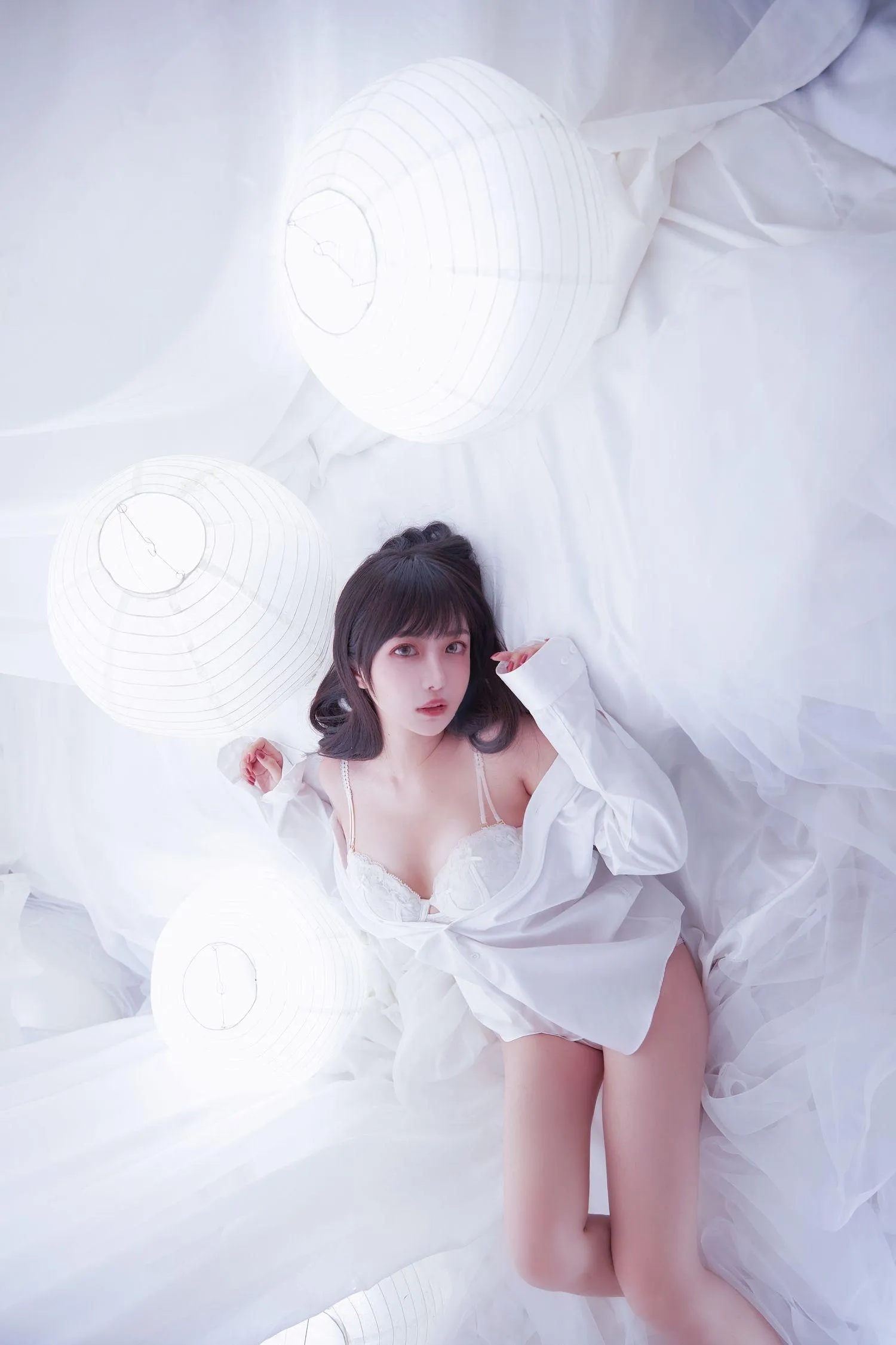 Shika小鹿鹿 – NO.19 纯白 [18P]插图5