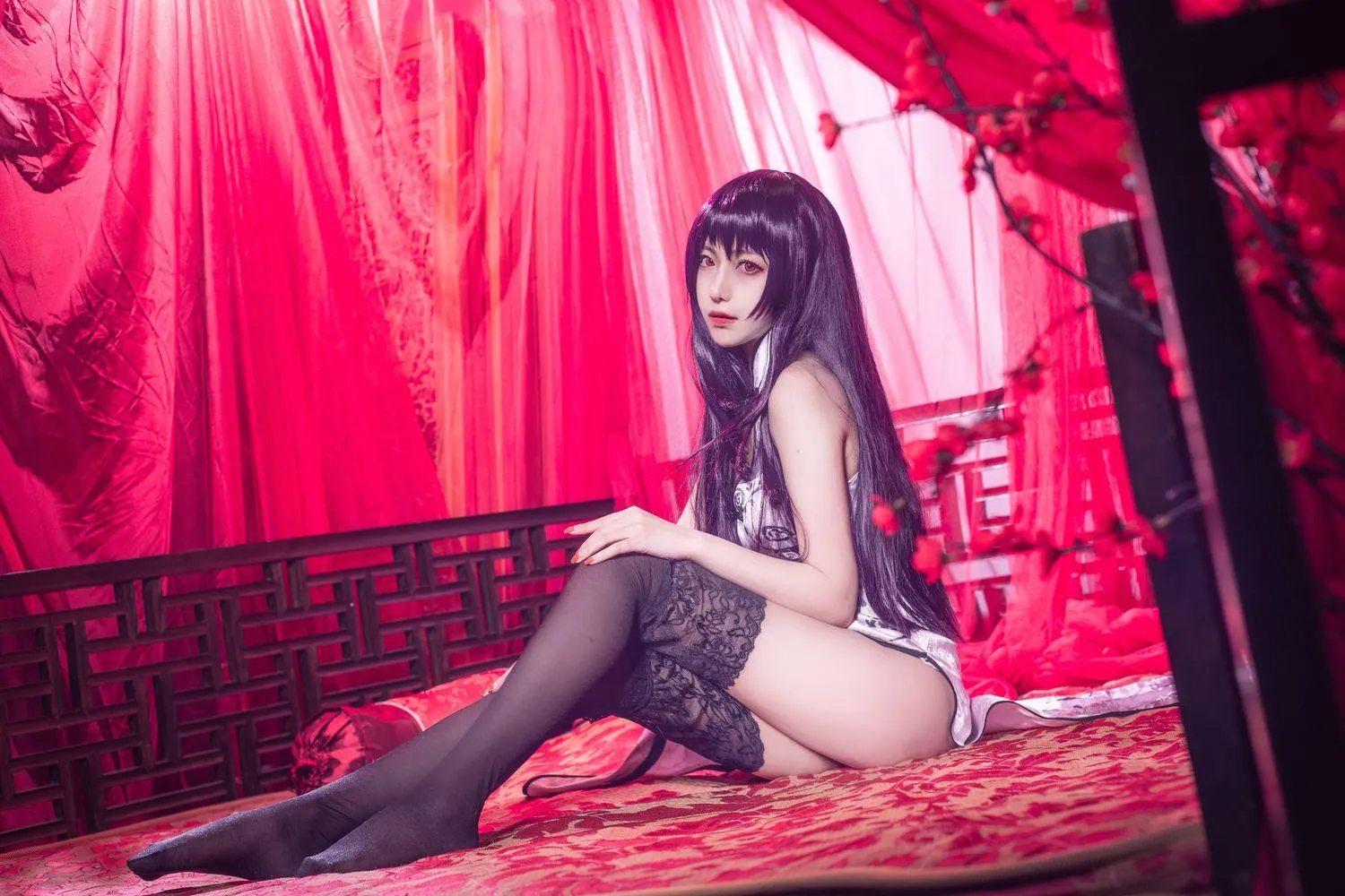 Shika小鹿鹿 – NO.45 学姐旗袍 [13P]插图7
