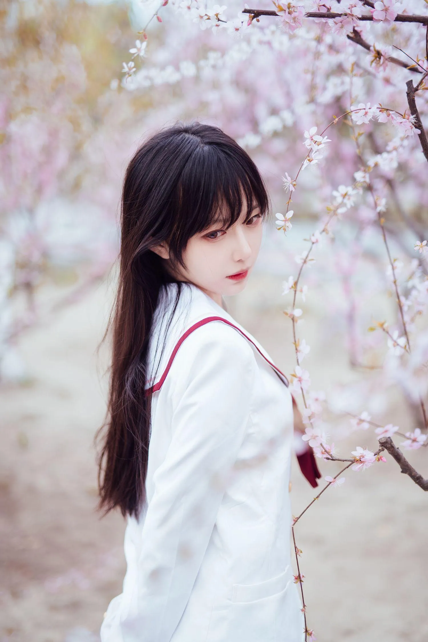 Shika小鹿鹿 – NO.47 樱花 [13P]插图8