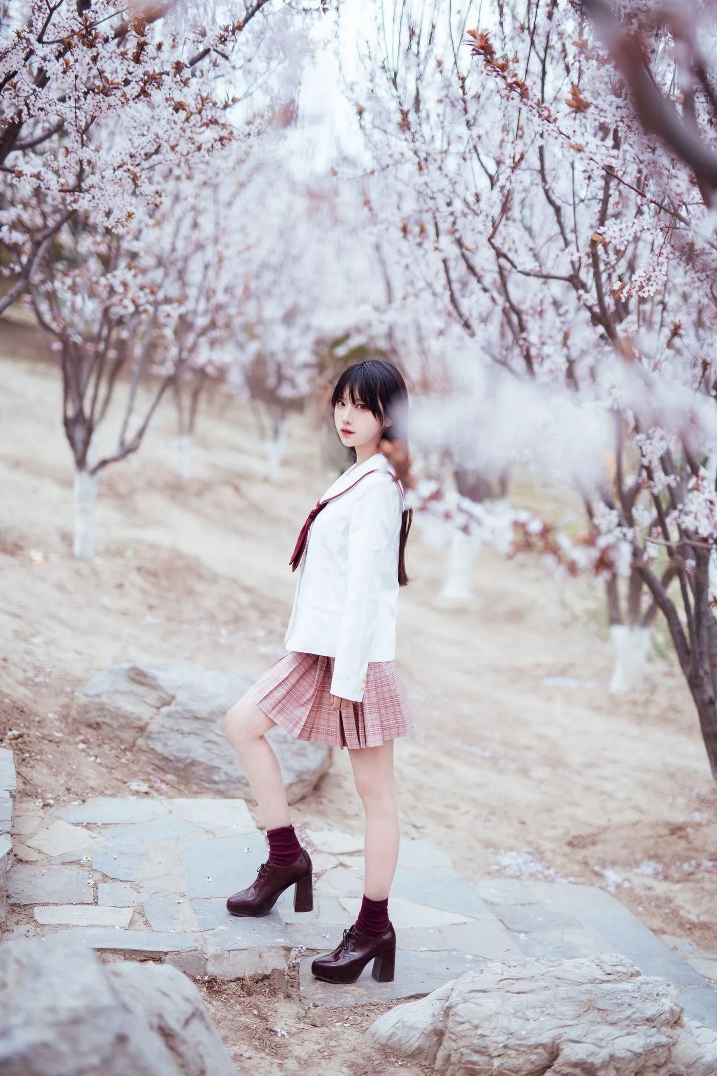 Shika小鹿鹿 – NO.47 樱花 [13P]插图9