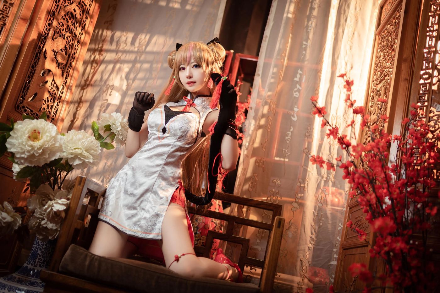 Shika小鹿鹿 – NO.55 蜂糖花 [20P]插图3