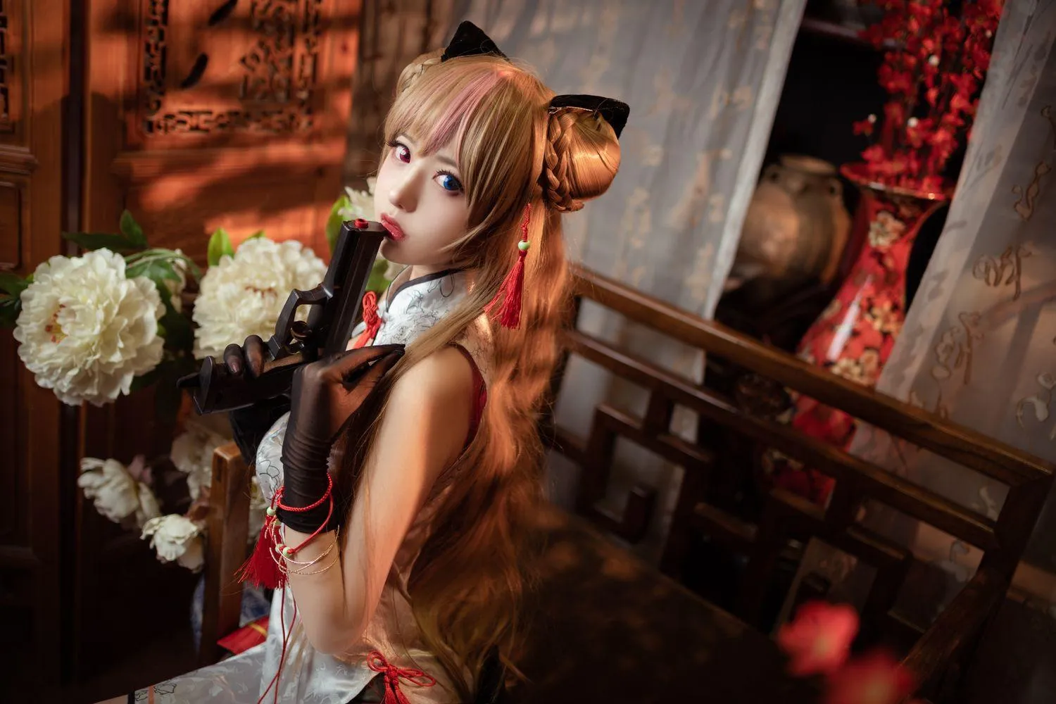 Shika小鹿鹿 – NO.55 蜂糖花 [20P]插图7