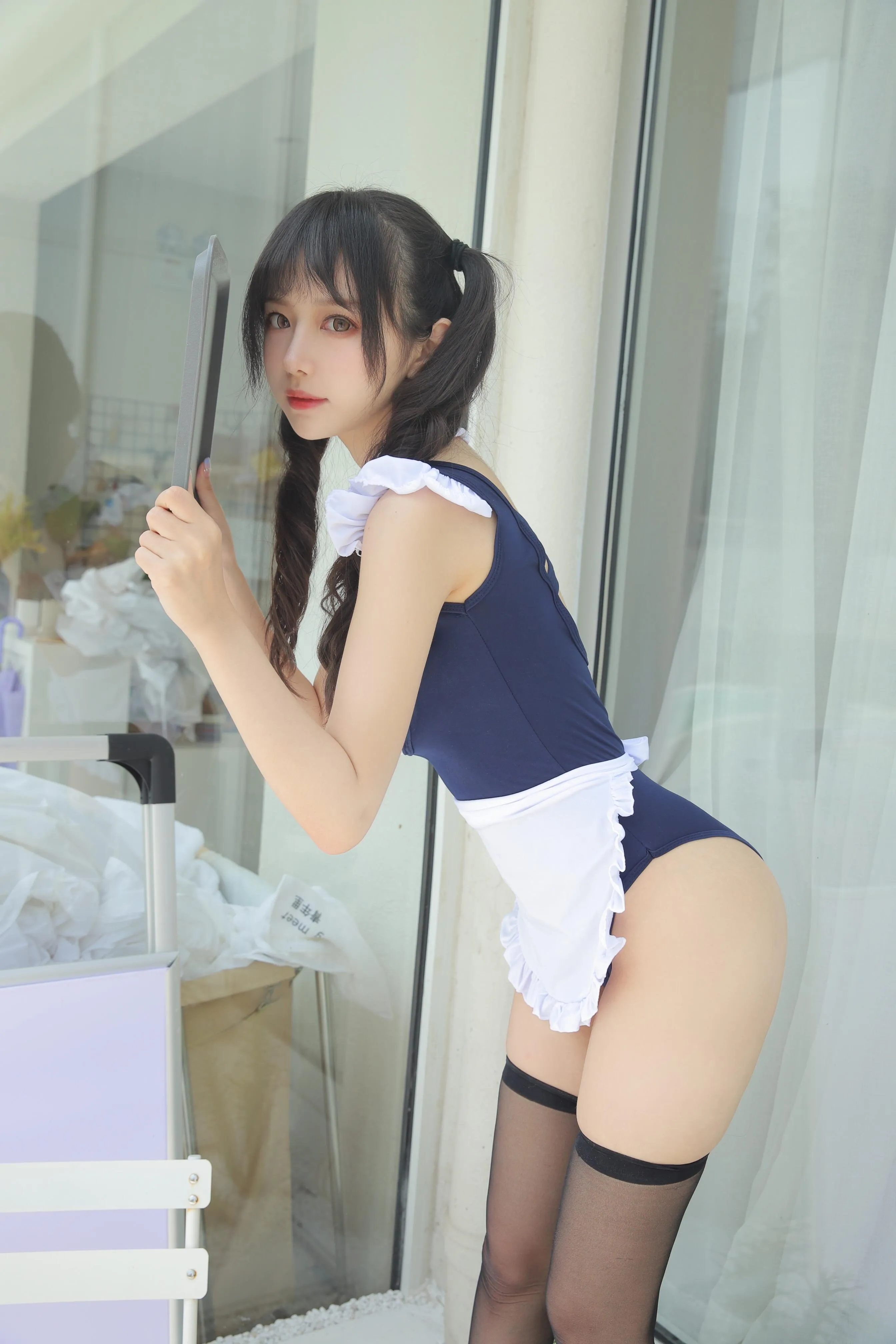 Shika小鹿鹿 – NO.60 双马尾日 电子版 [10P]插图6