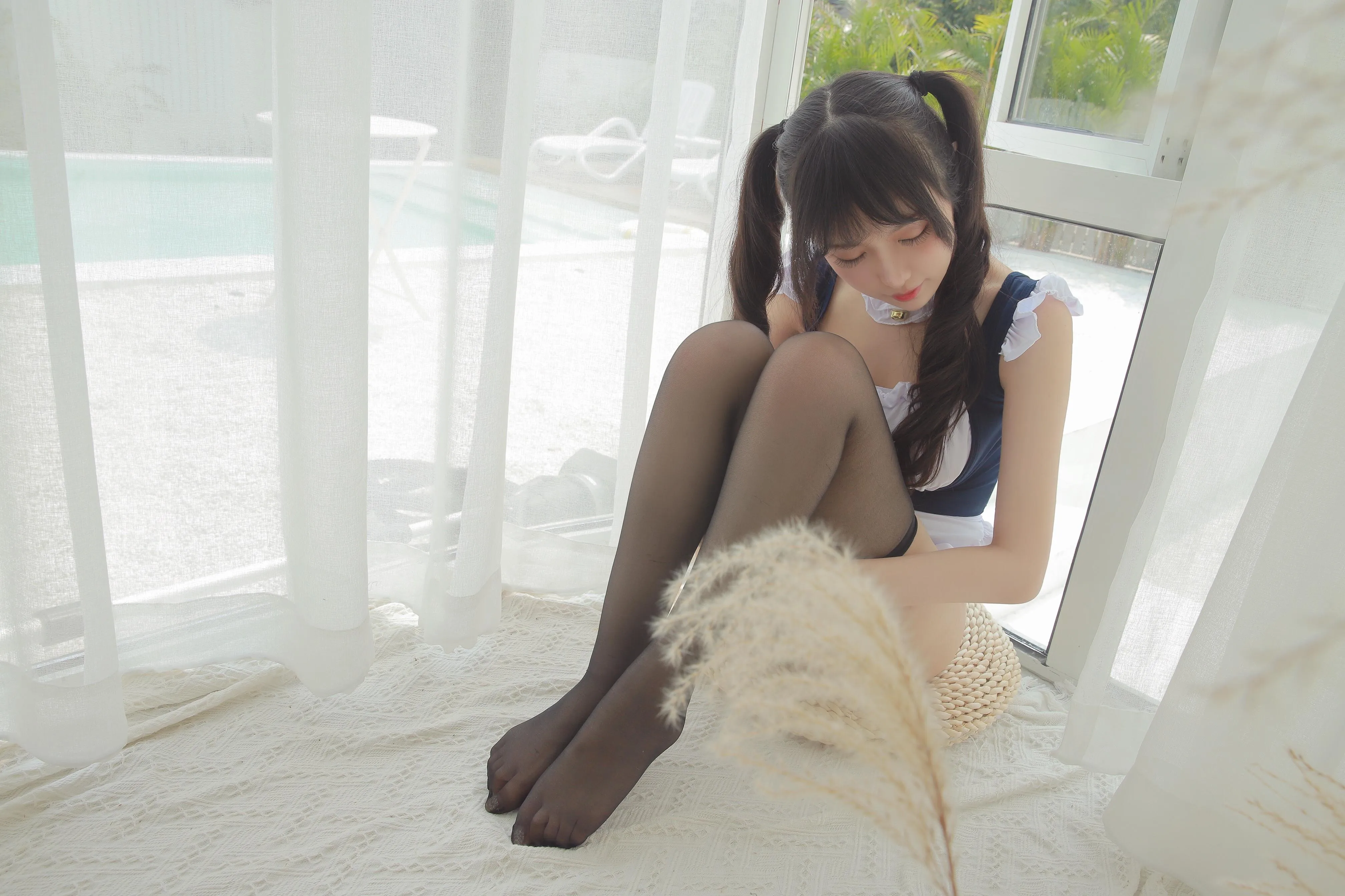Shika小鹿鹿 – NO.60 双马尾日 电子版 [10P]插图8
