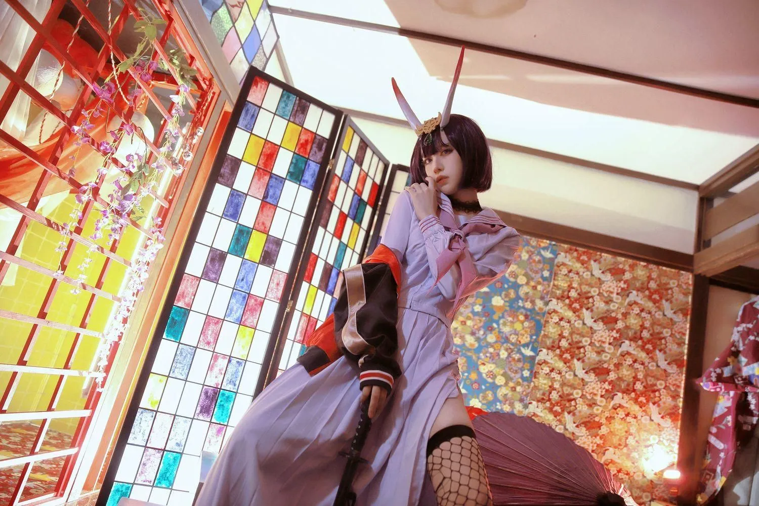 Shika小鹿鹿 – NO.68 酒吞童子 [15P]插图5