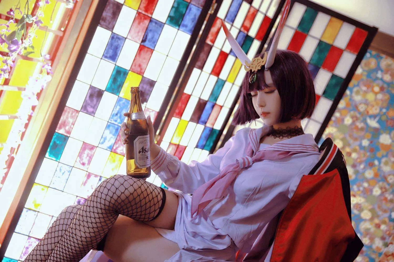 Shika小鹿鹿 – NO.68 酒吞童子 [15P]插图6