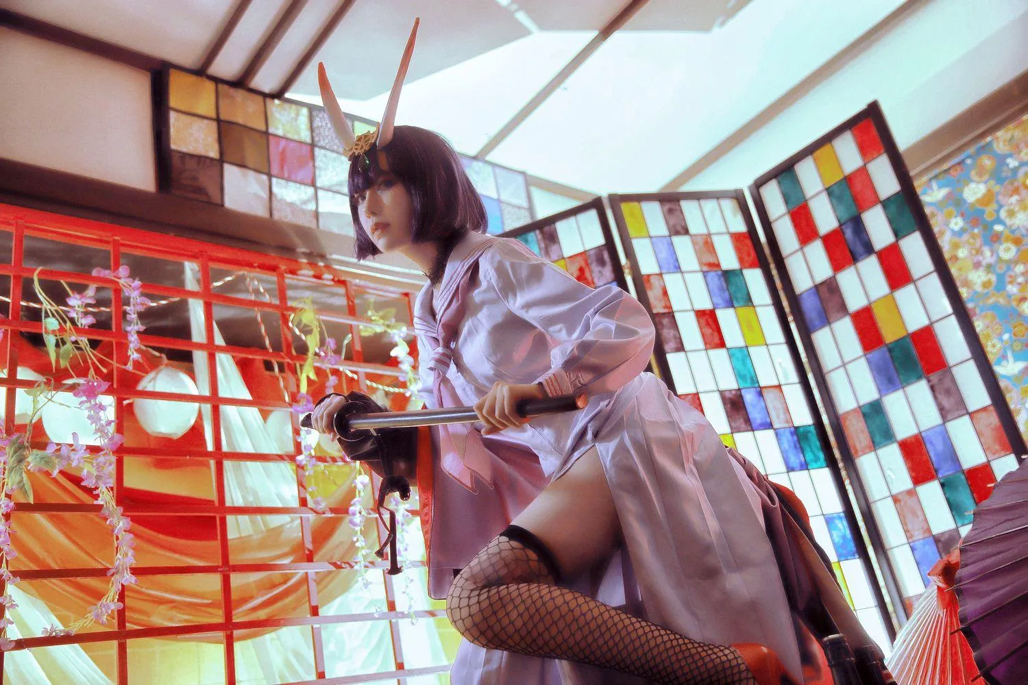 Shika小鹿鹿 – NO.68 酒吞童子 [15P]插图9