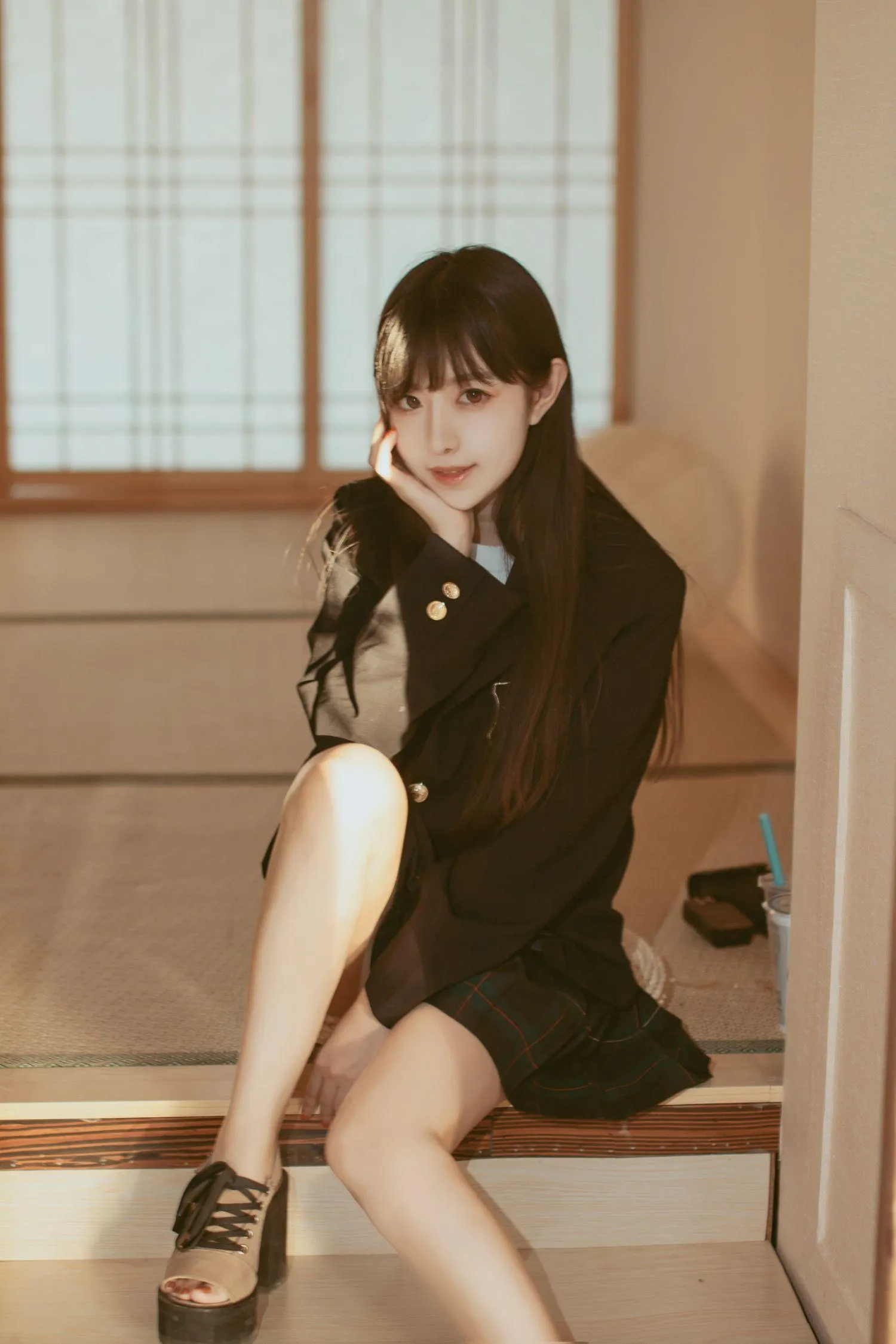 Shika小鹿鹿 – NO.72 JK和风 [11P]插图5