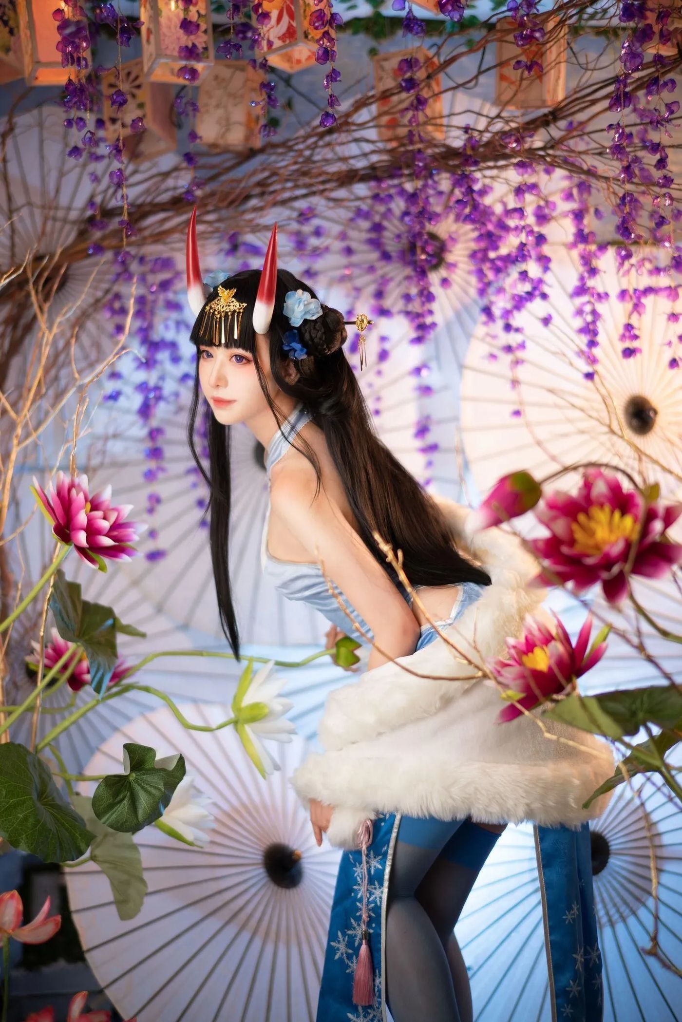 Shika小鹿鹿 – NO.75 能代旗袍 [19P]插图9
