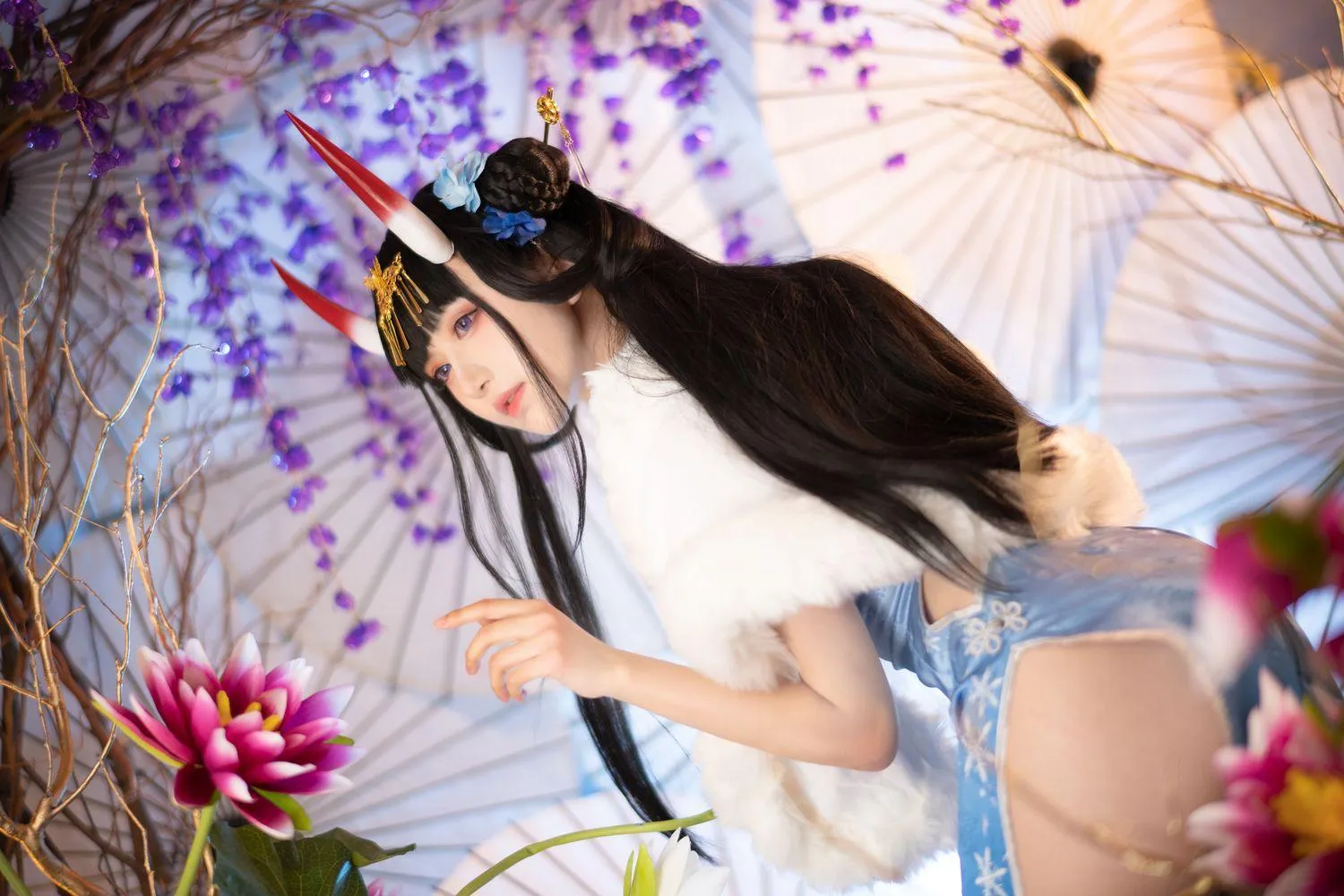 Shika小鹿鹿 – NO.75 能代旗袍 [19P]插图