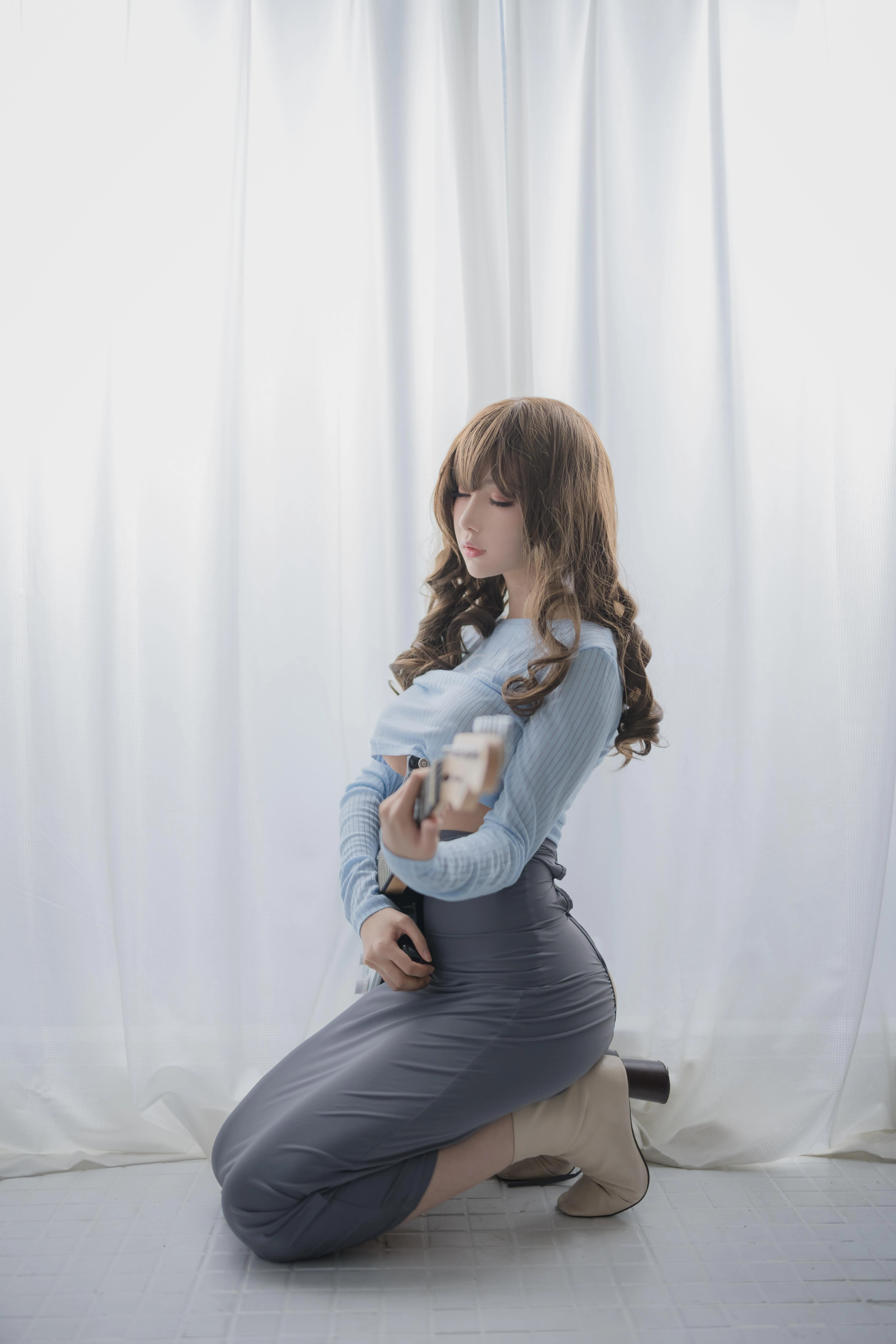 Shika小鹿鹿 – NO.76 吉他妹妹 [20P]插图