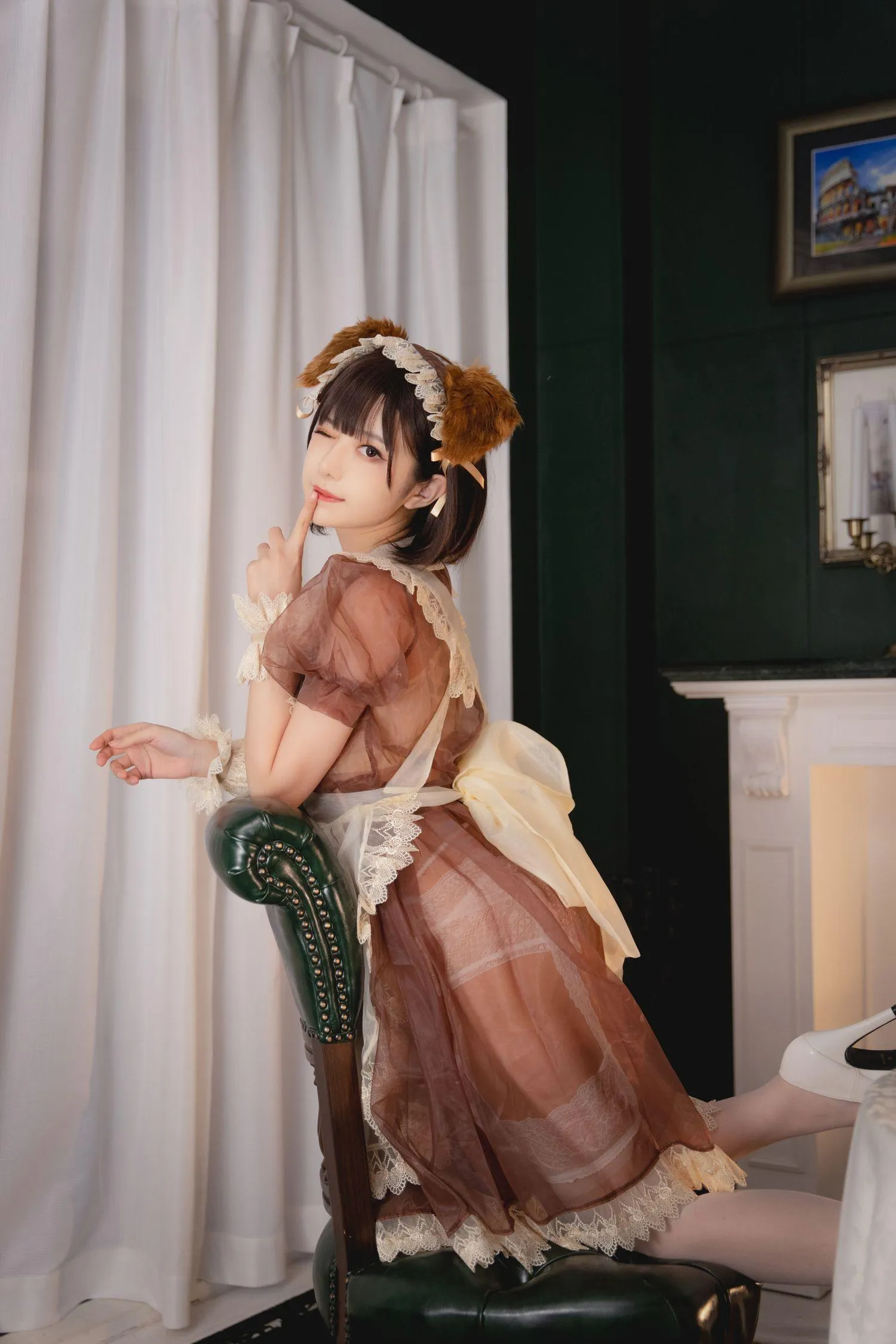 Shika小鹿鹿 – NO.77 透明女仆 [22P]插图1