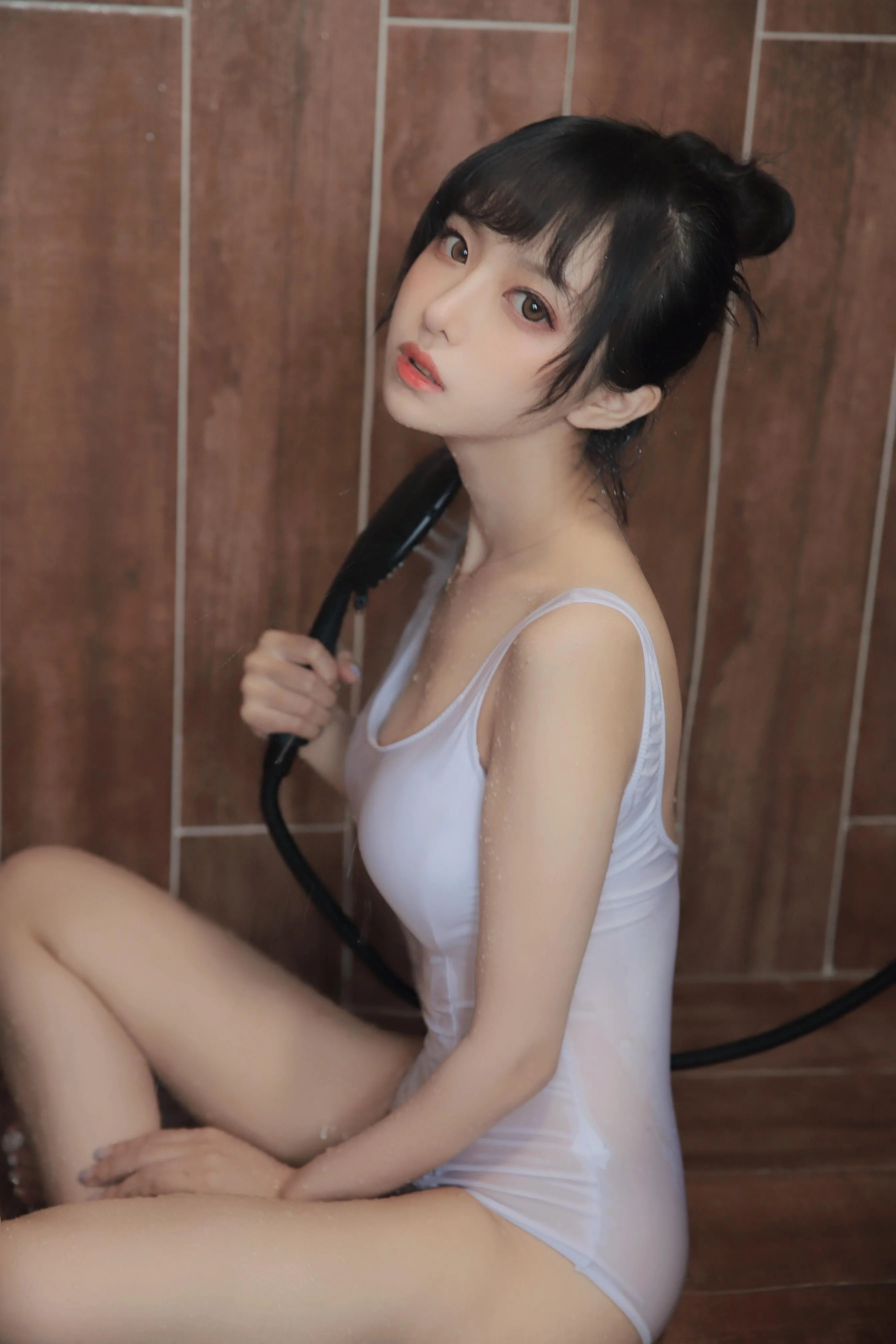 Shika小鹿鹿 – NO.81 半透浴室 [22P]插图3